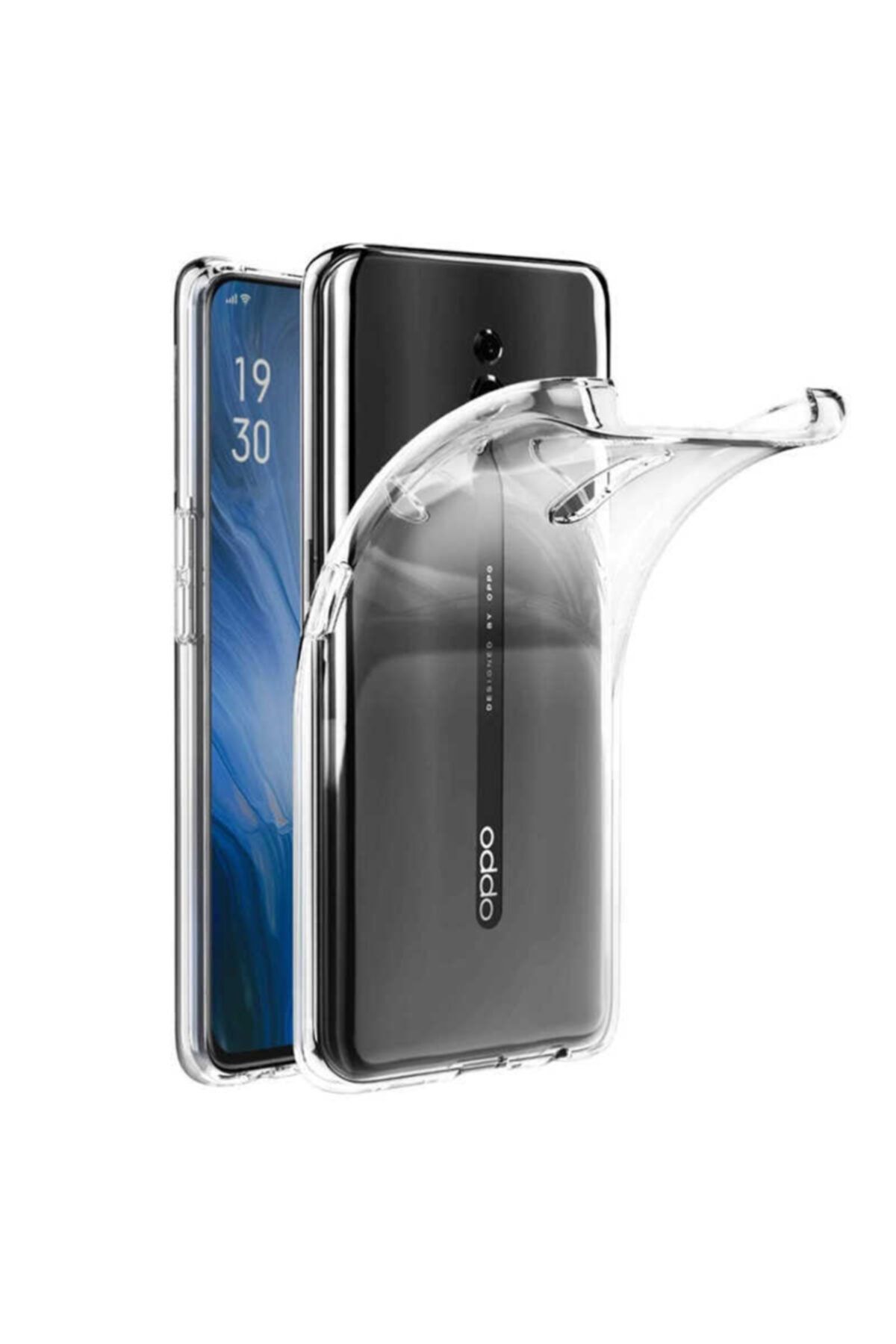 Canpay Oppo Reno Z Uyumlu Kılıf Crystal Series, Soft Şeffaf A Kalite Case