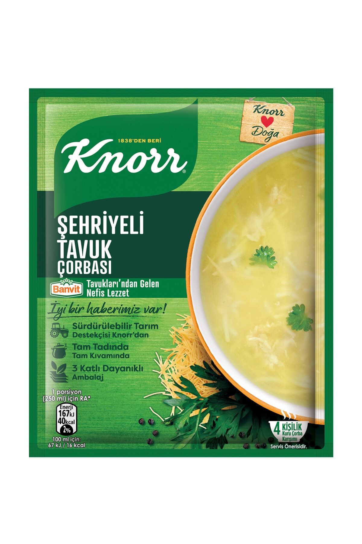 Knorr Şehriyeli Tavuk Çorbas 51 gr
