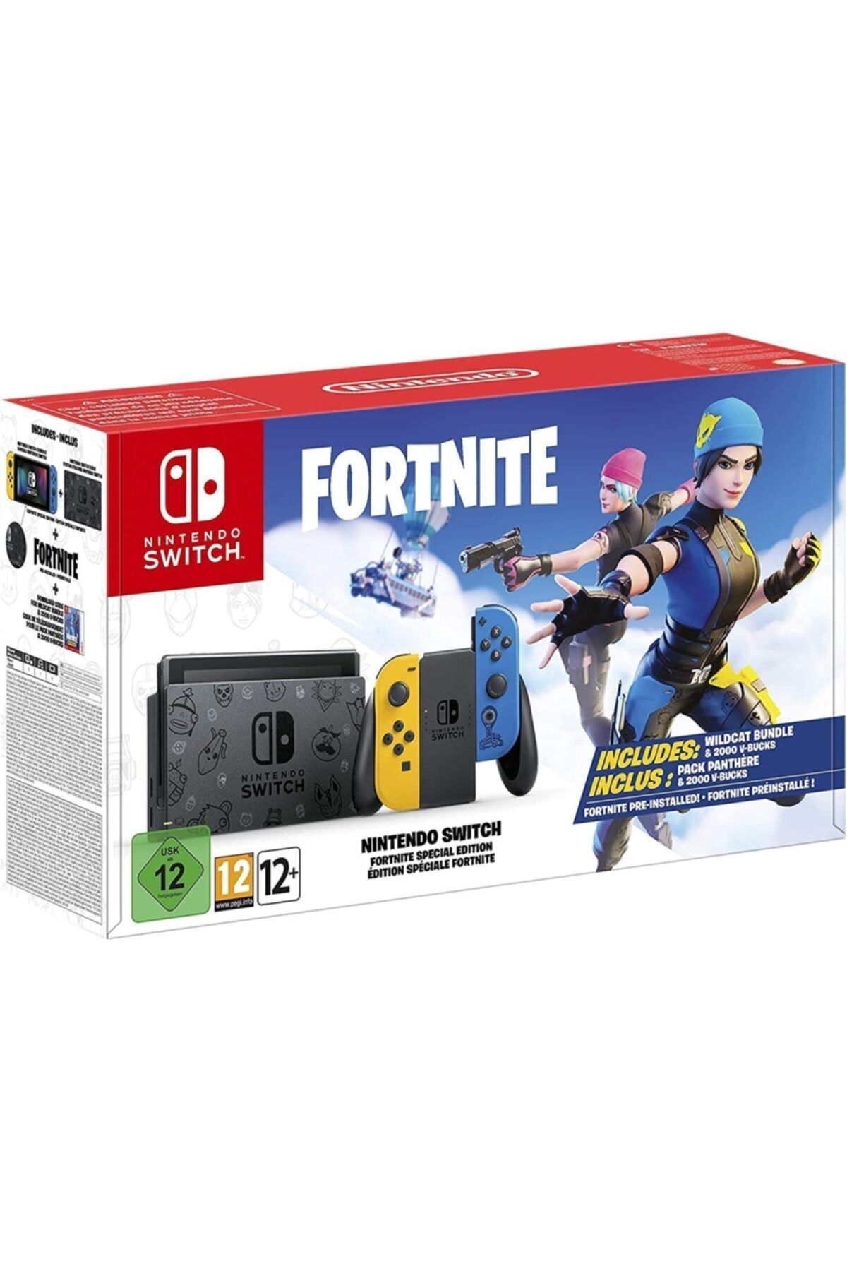 Nintendo Switch Konsol Fortnite Special Edition (CD Media Garantili)