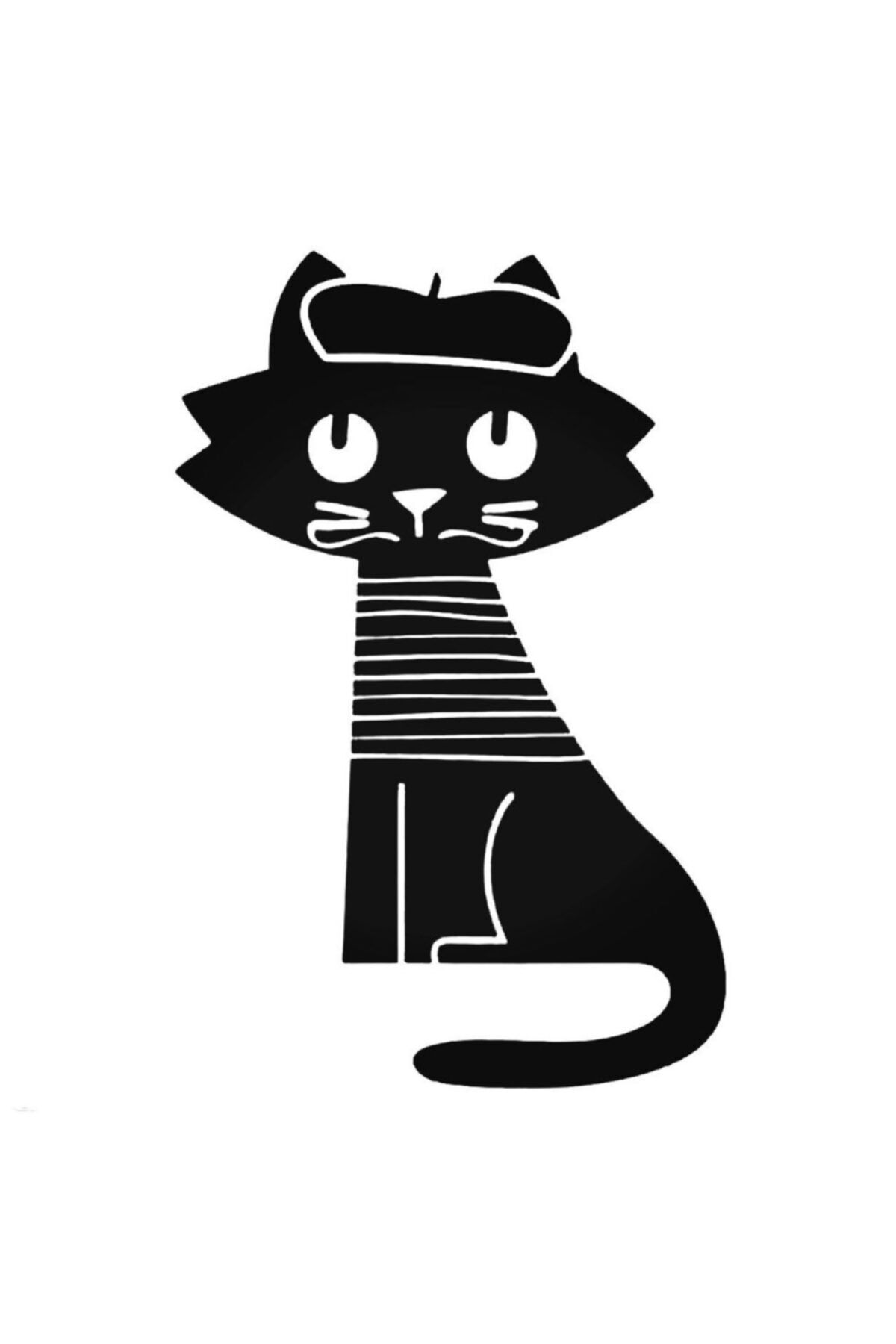 Genel Markalar Cat Artist Sticker Araba Oto Arma Duvar Sticker Ev Dekoratif Çıkartma 20 cm