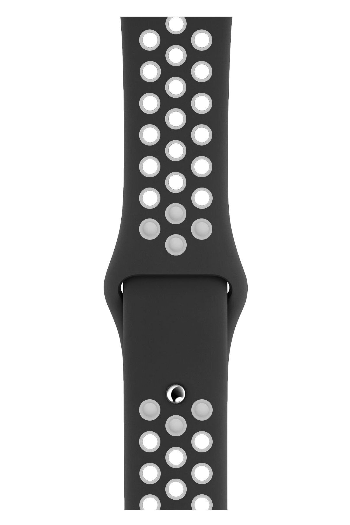 Joyroom Apple Watch 38-40mm Uyumlu Siyah Silikon Delikli Spor Kordon