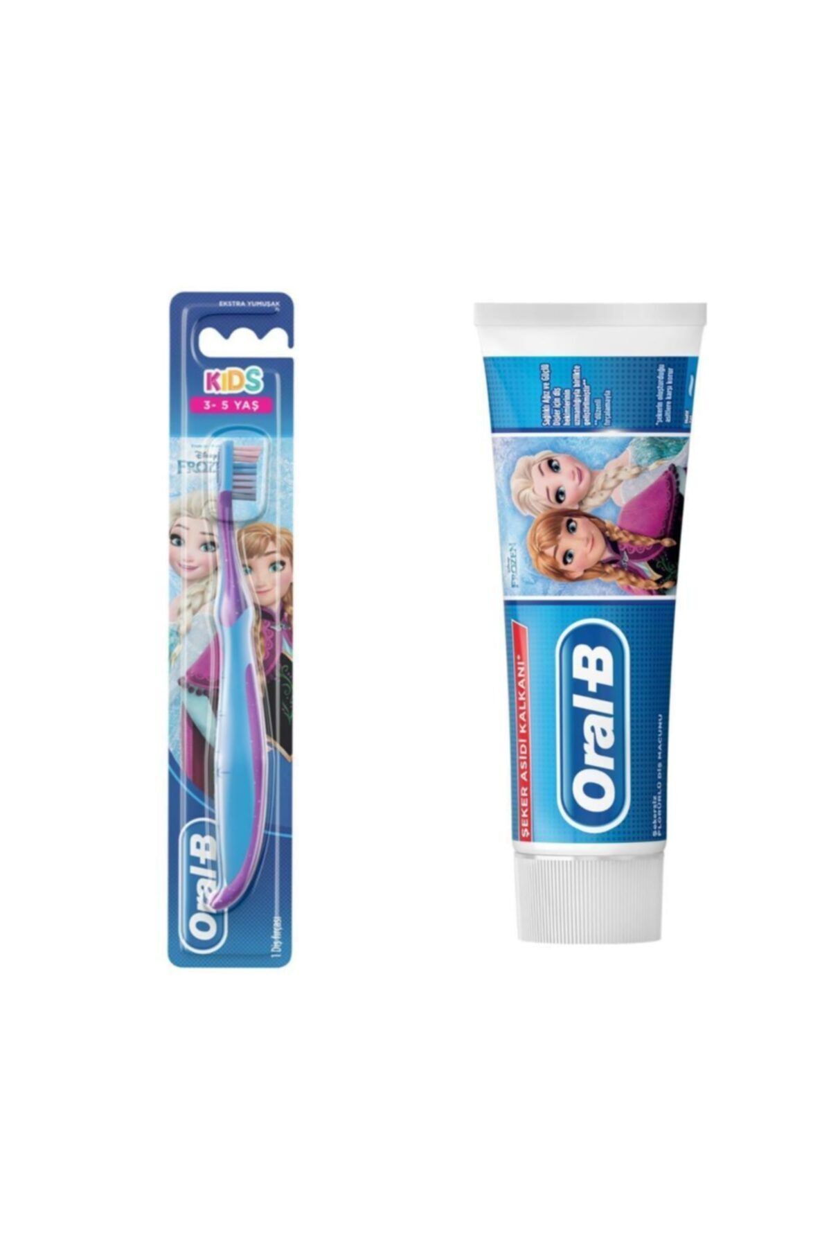 Oral-B Stages Frozen Çocuk Diş Fırçası Frozen Diş Macunu