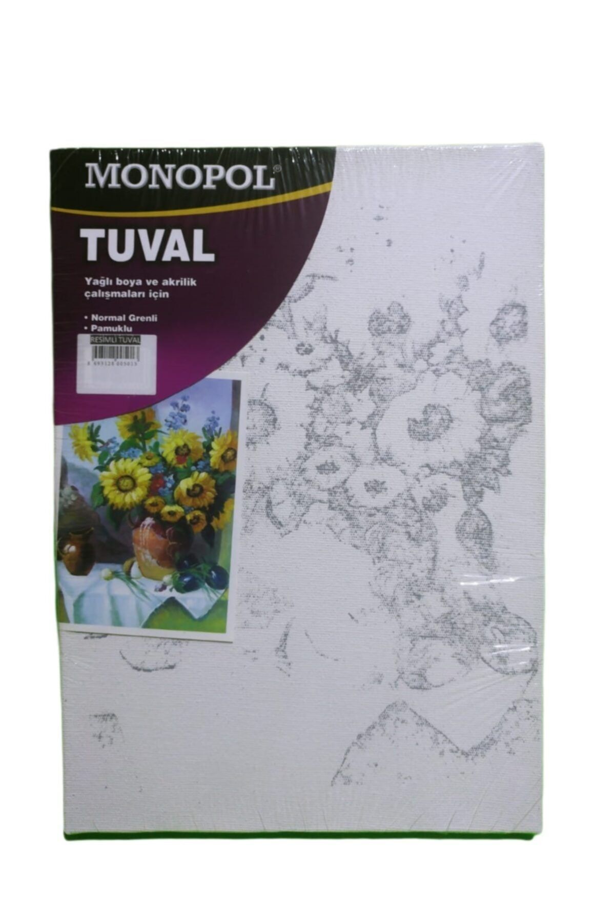 Monopol Resimli Tuval 25x35 Ebat