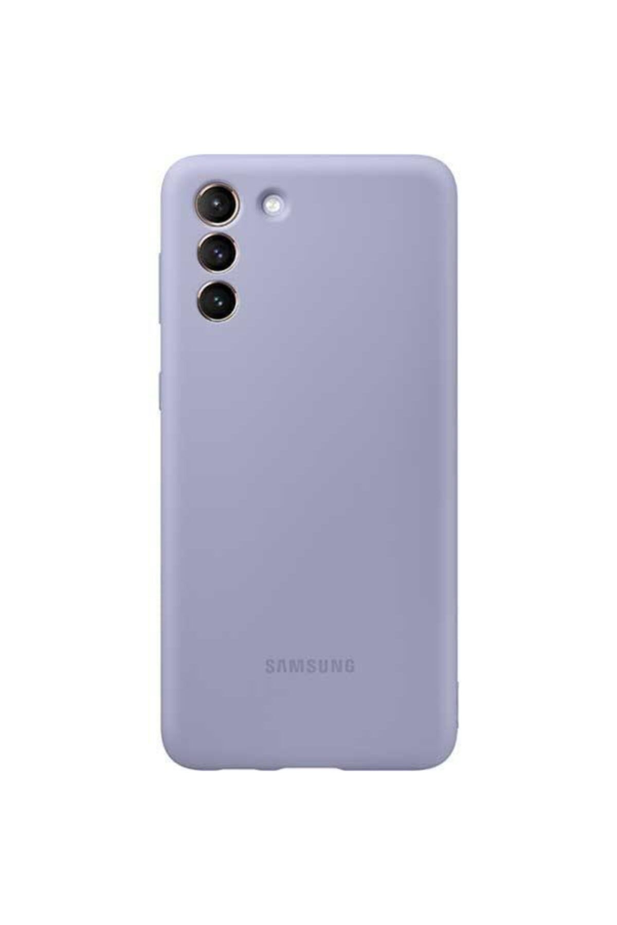 Samsung Galaxy S21+ Plus Silikon Kılıf - Mor Ef-pg996tvegww