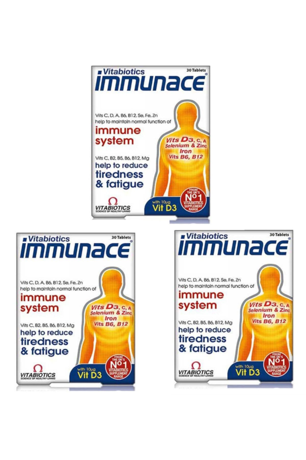 Immunace Vitabiotics Immunace 30 Tablet 3 Lü