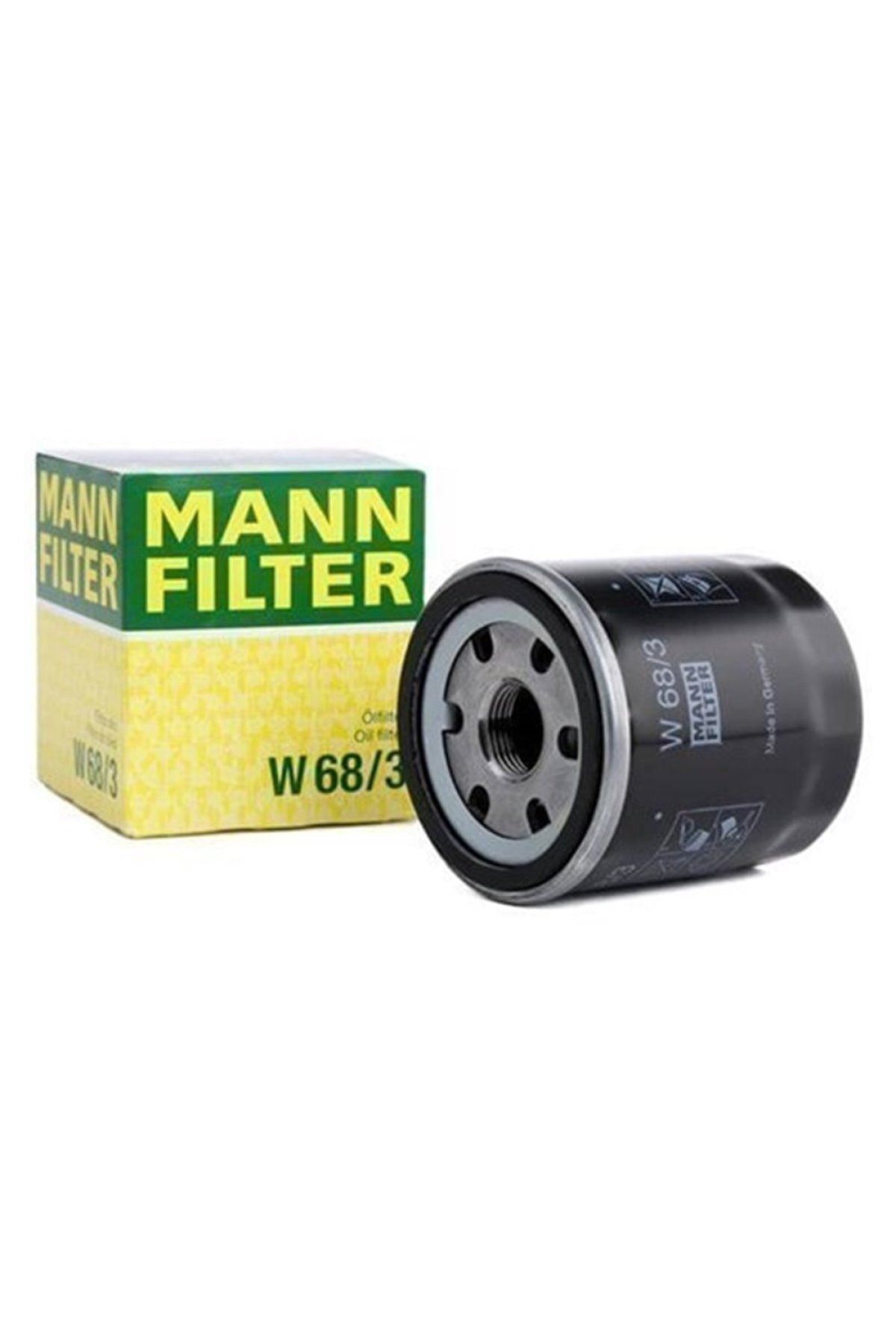 Mann Filter Toyota Corolla 1.6 Yağ Filtresi Benzinli 1993 2008 Mann Filter