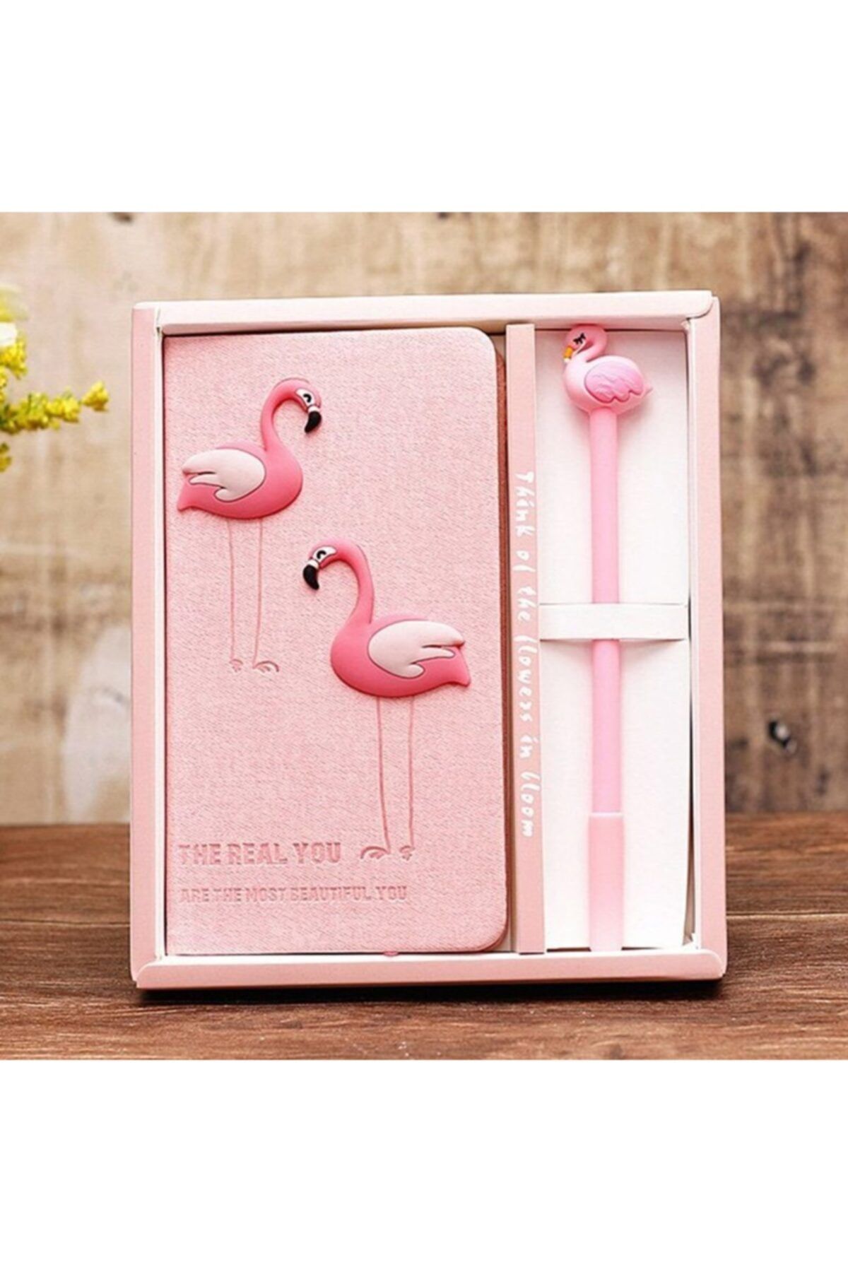 Bun Design Flamingo Defter Ve Kalem Seti