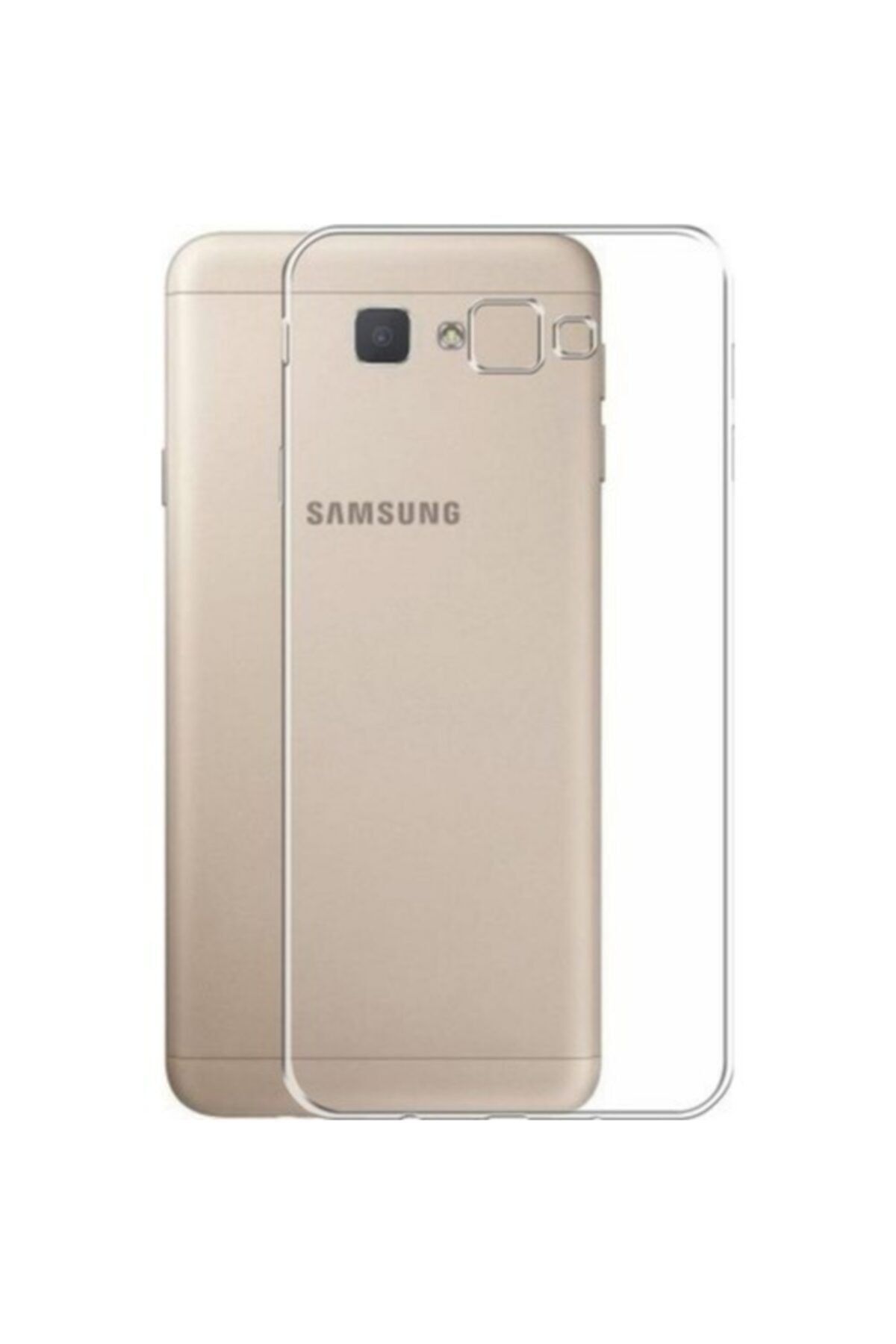 Fibaks Samsung Galaxy J7 Prime Kılıf A Şeffaf Lüx Süper Yumuşak 0.3mm Ince Slim Silikon