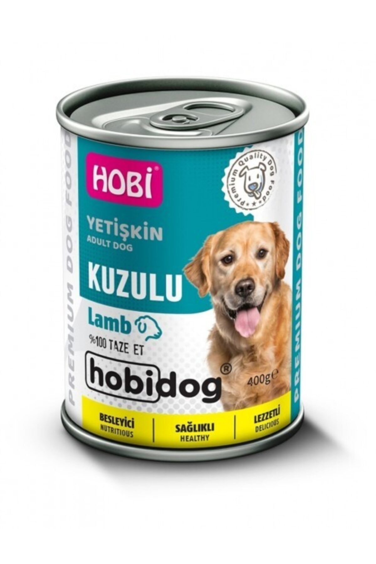 Hobby Hobi Hobidog Kuzu Etli Yetişkin Köpek Konservesi 400gr