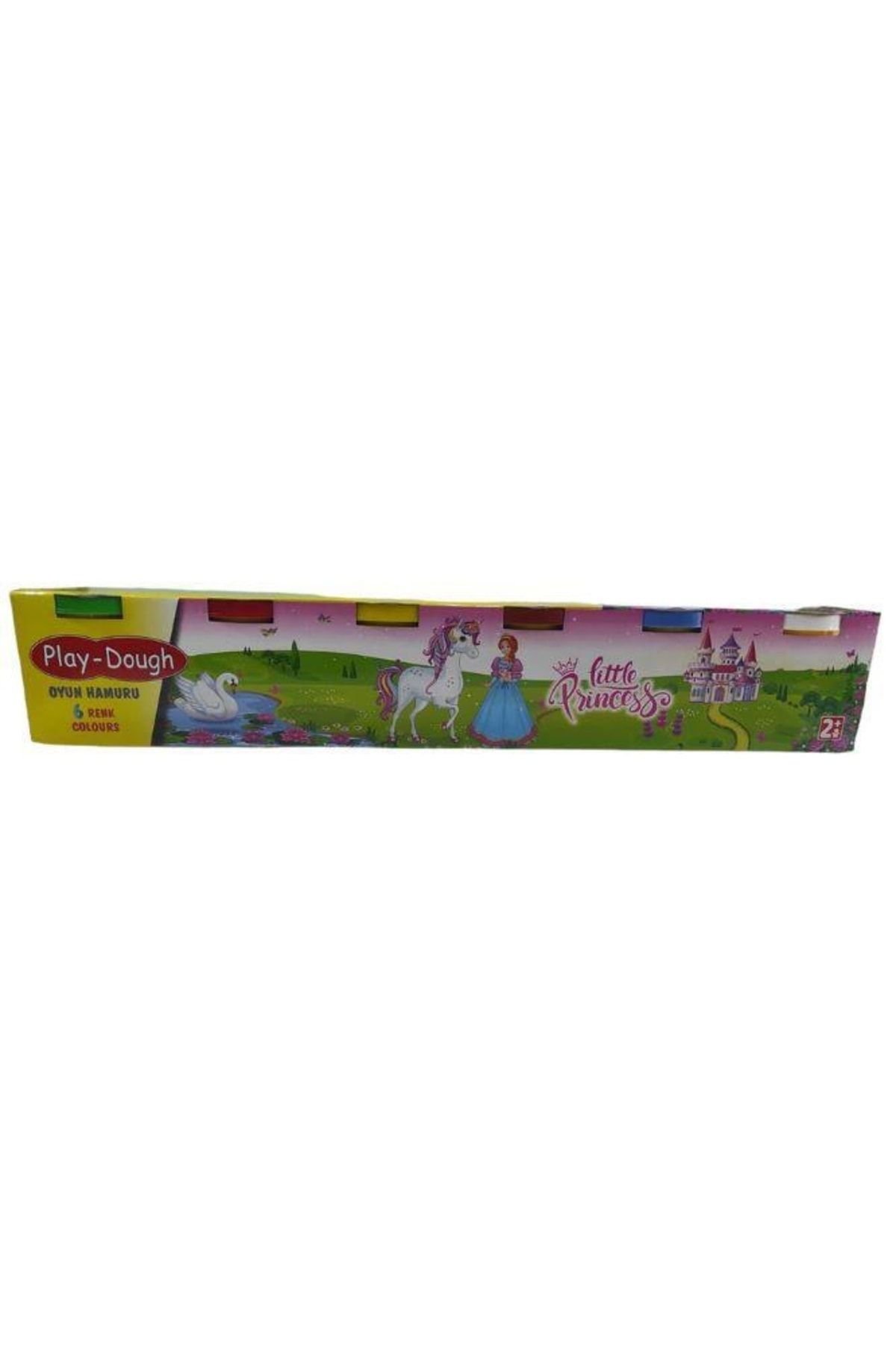 Eren Oyun Hamuru 6 Lı Play-dough Litte Princess 1 Paket Oyun Hamuru Seti 6 Renk