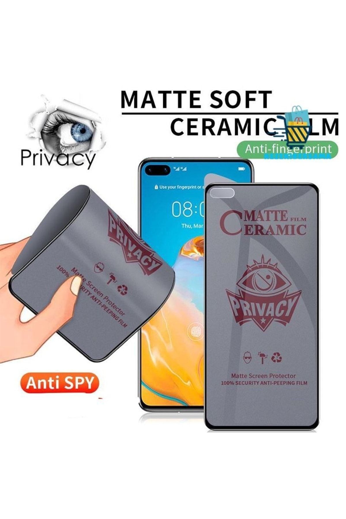 Telefon Aksesuarları Iphone 11 Pro Max Gizli Ekran Koruyucu Privacy Hayalet Seramik Ürün