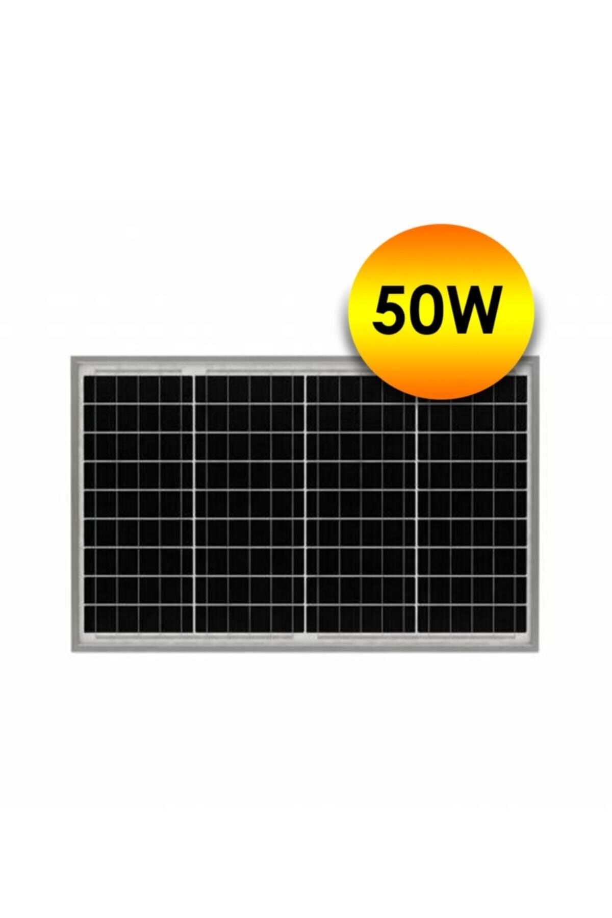 GEMALMAZ SOLAR 50w Watt Perc Monokristal Güneş Paneli A Class Lr-50