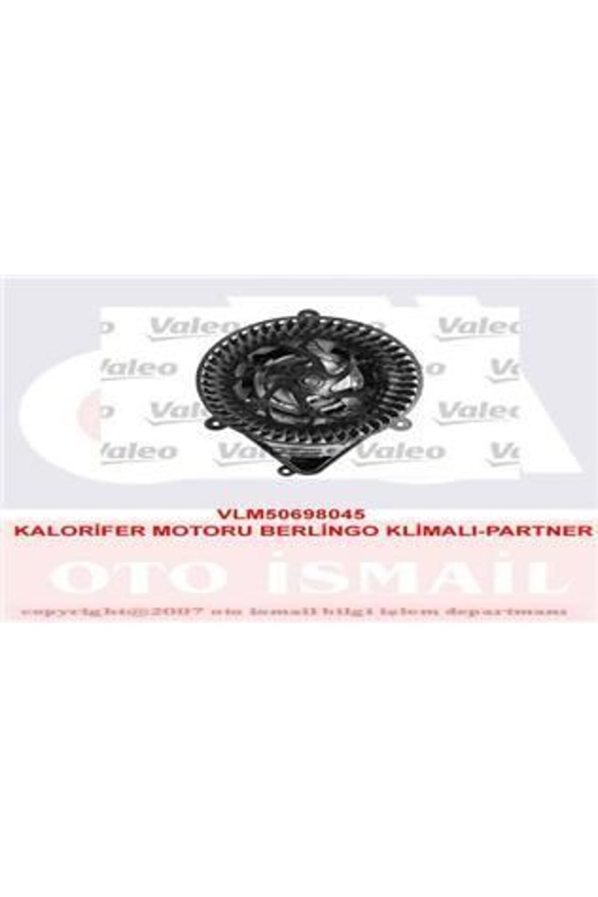 Kalorıfer Motoru Partner / Berlıngo 2.0 Hdı 1.9d 1.4