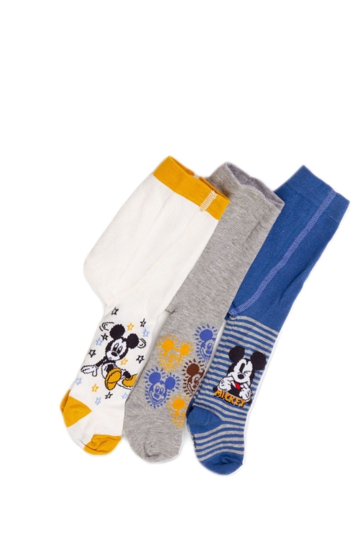 Mickey Mouse Disney Lisanslı Erkek Bebek Külotlu Çorap 100230