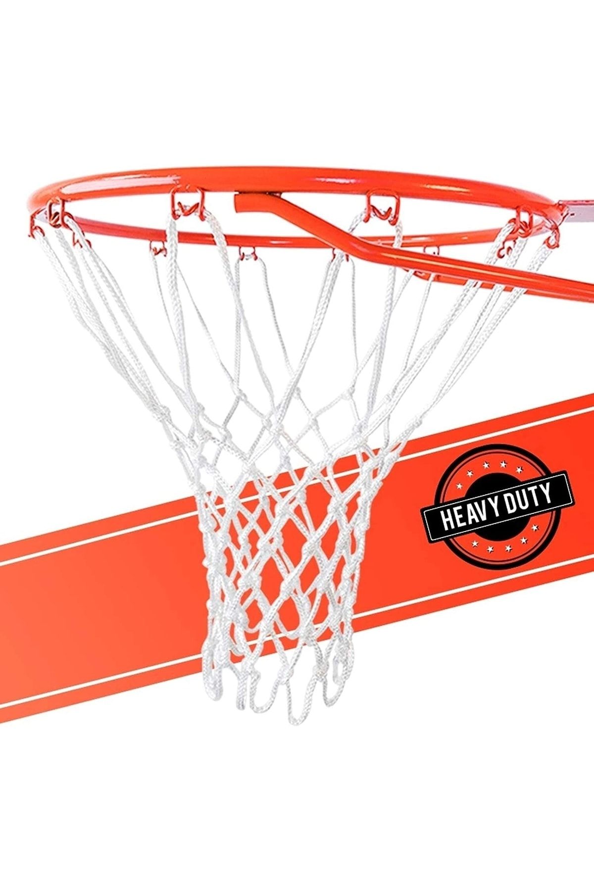 Sporsize Basketbol Pota Filesi Ağı - Beyaz 1 Adet
