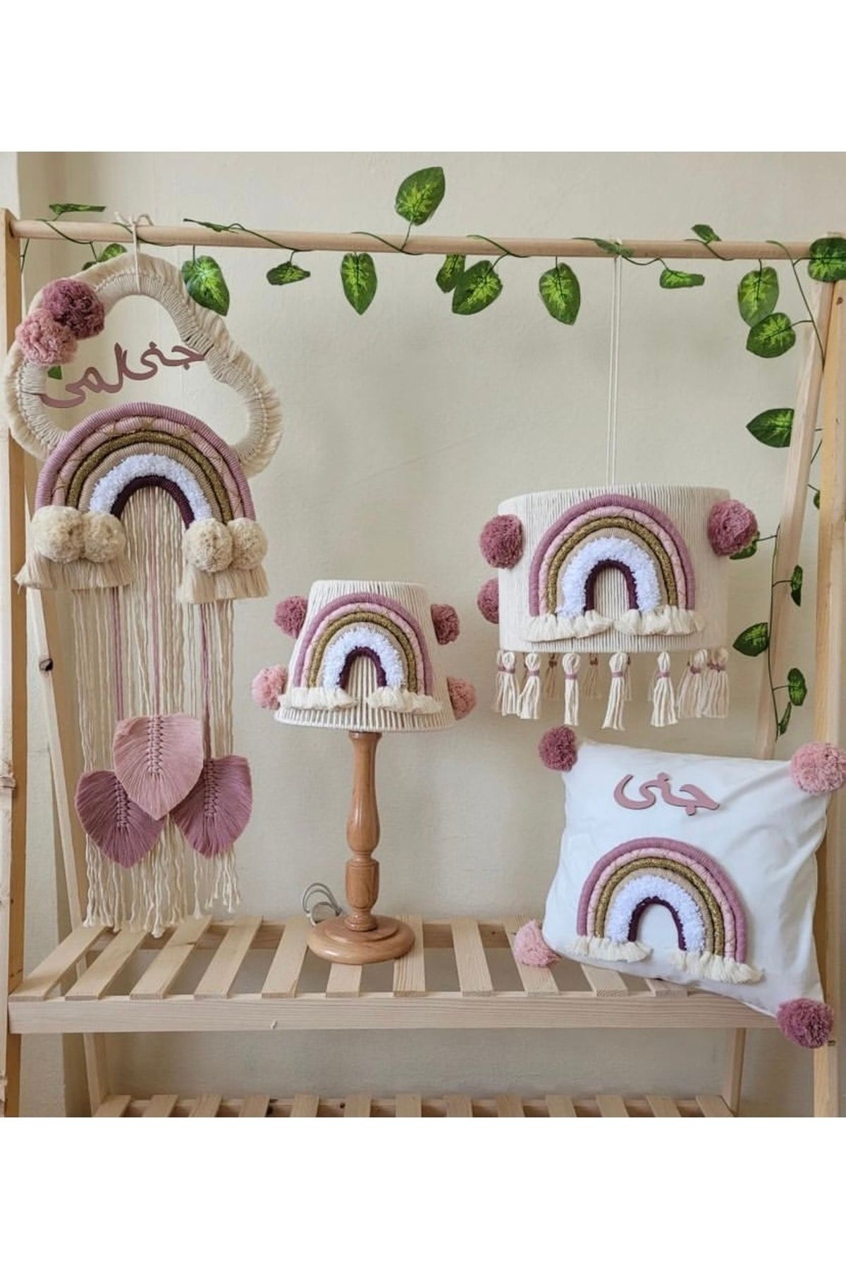 Tasarı Sanatı Bebek/çocuk Odası Özel Tasarım Avize-abajur-yastık-kapı Süsü Hediyelik Takım