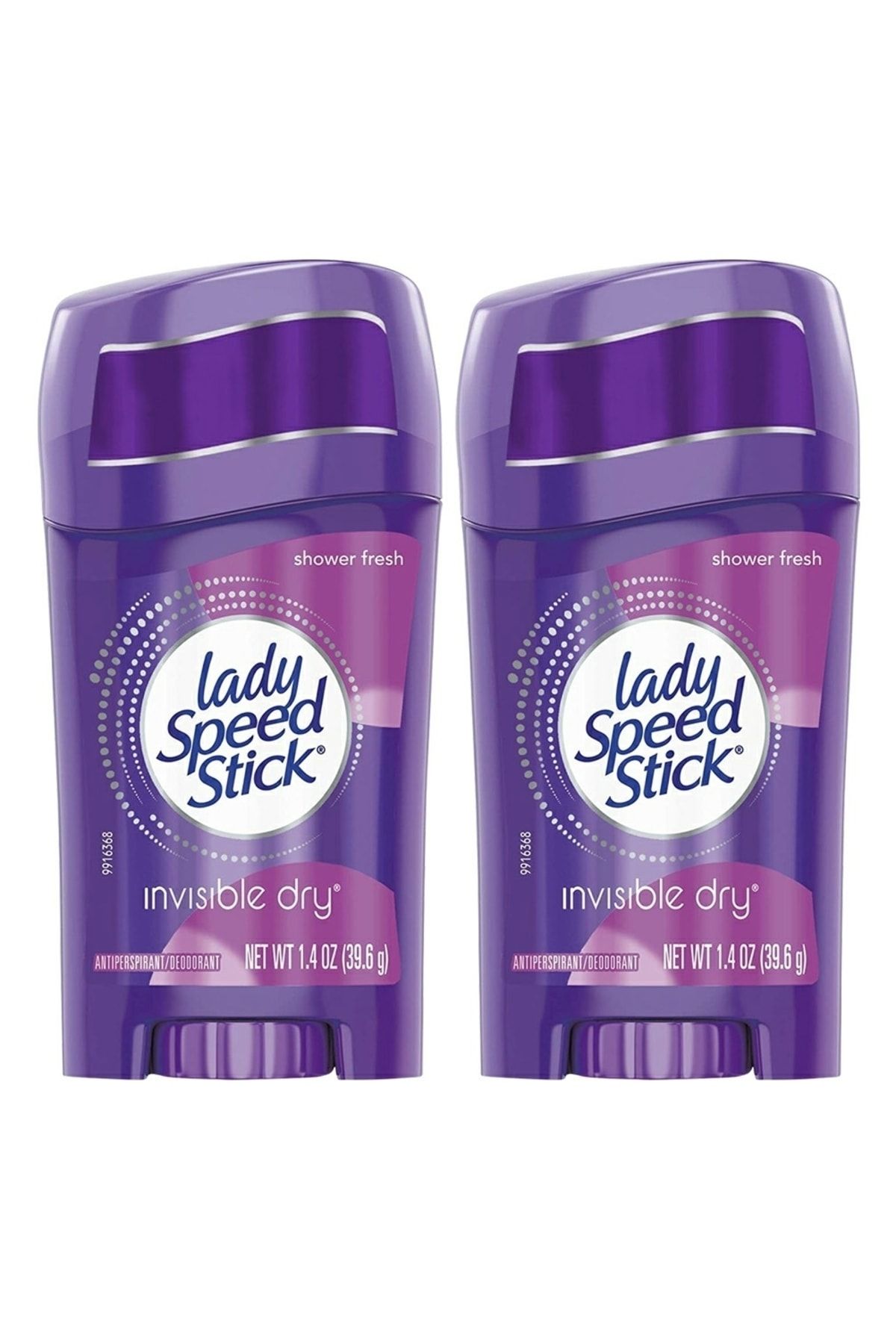 Lady Speed Stick Shower Fresh Deodorant 39.6 gr X 2 Adet