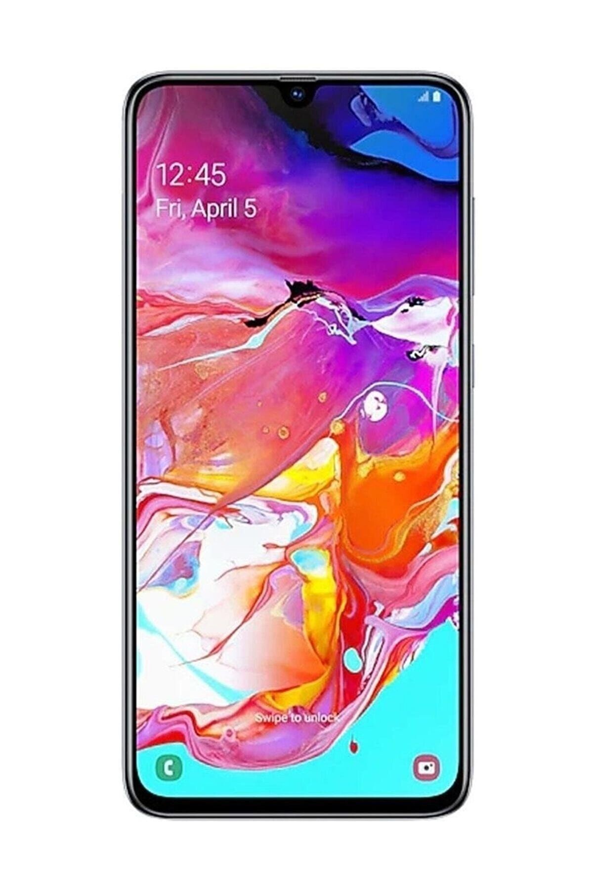 Samsung Yenilenmiş A70 128 GB Beyaz Cep Telefonu (12 Ay Garantili)