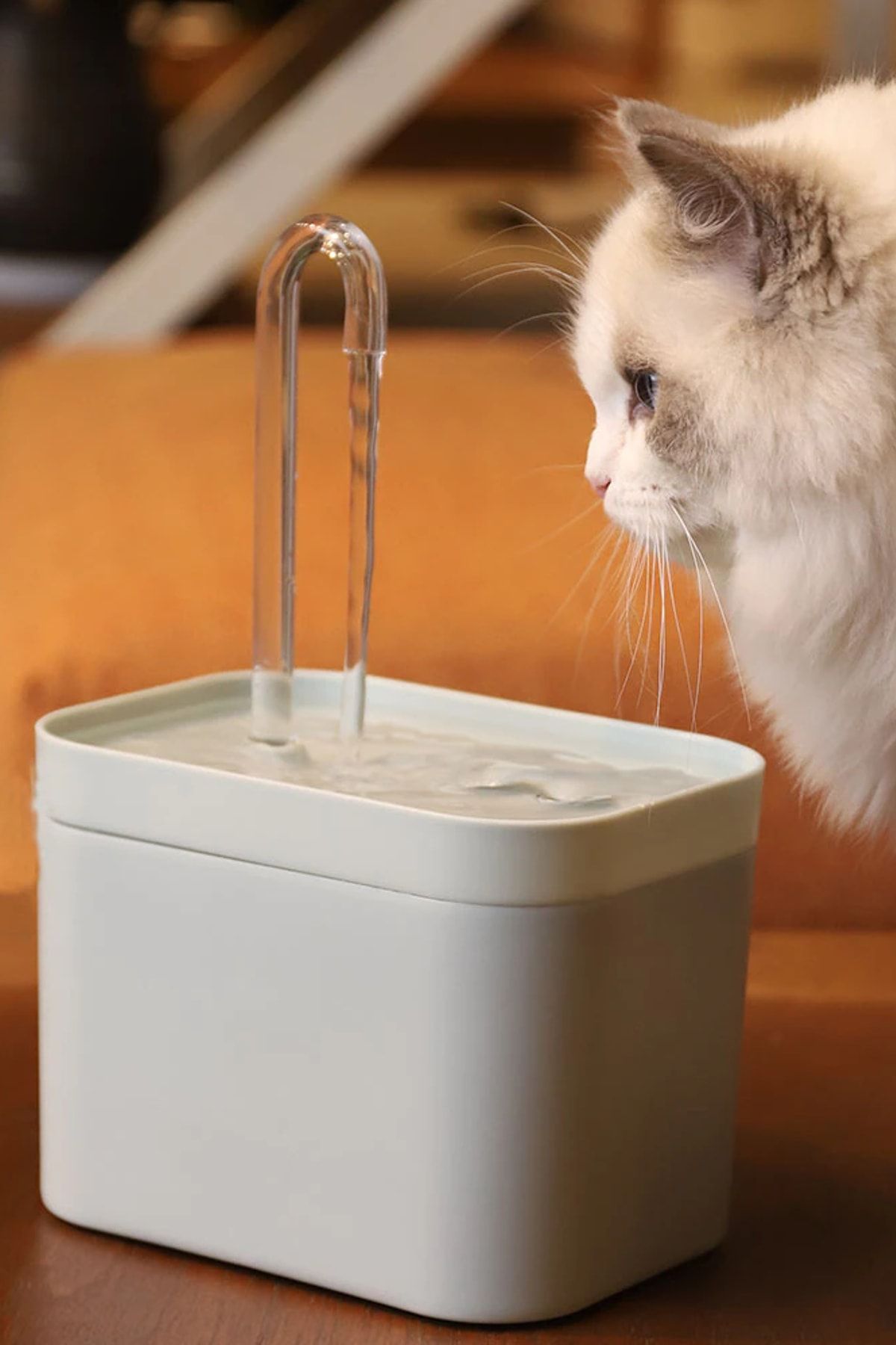 Kamardey Kedi Köpek Için Otomatik Su Pınarı Su Çeşmesi Su Sebili 1.5l Lt