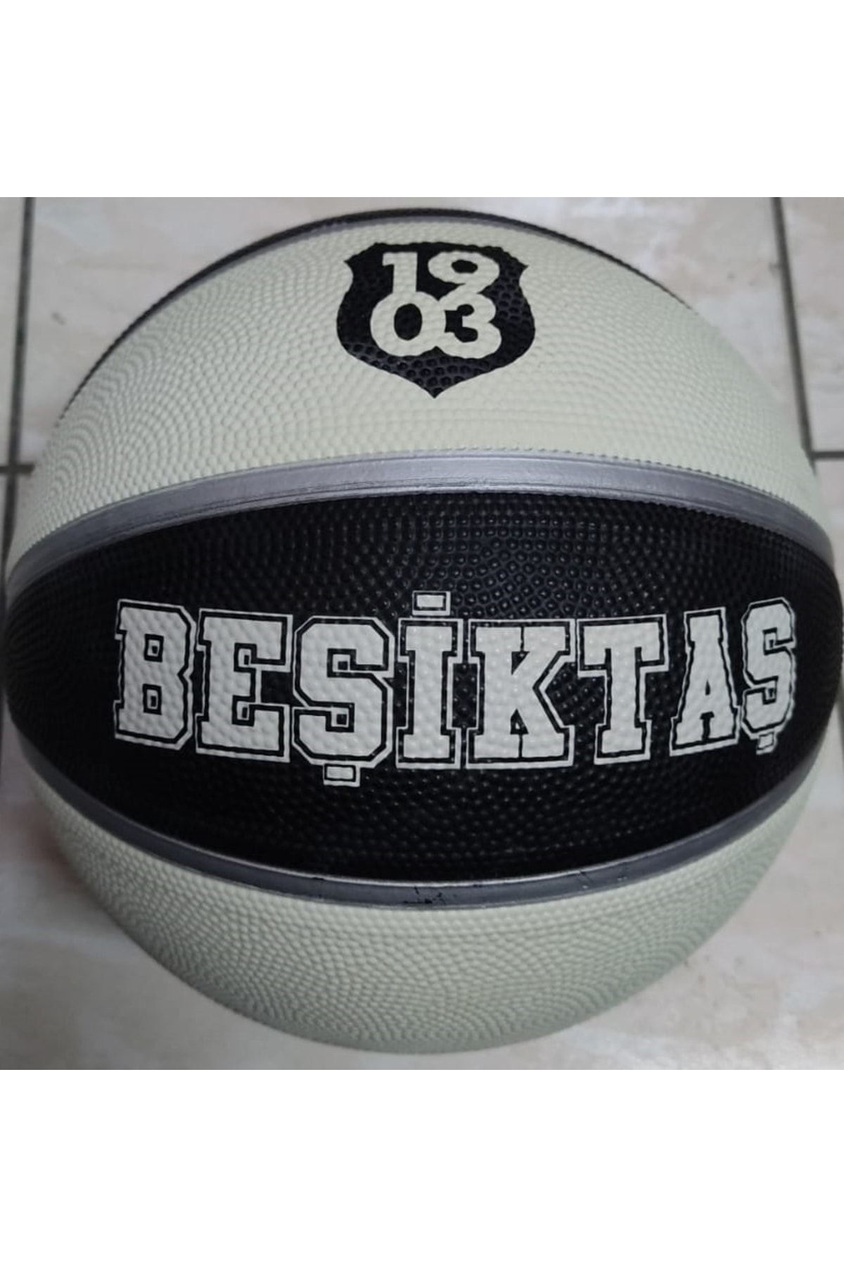 Beşiktaş Basketbol Topu No:7 Siyah-beyaz-509250