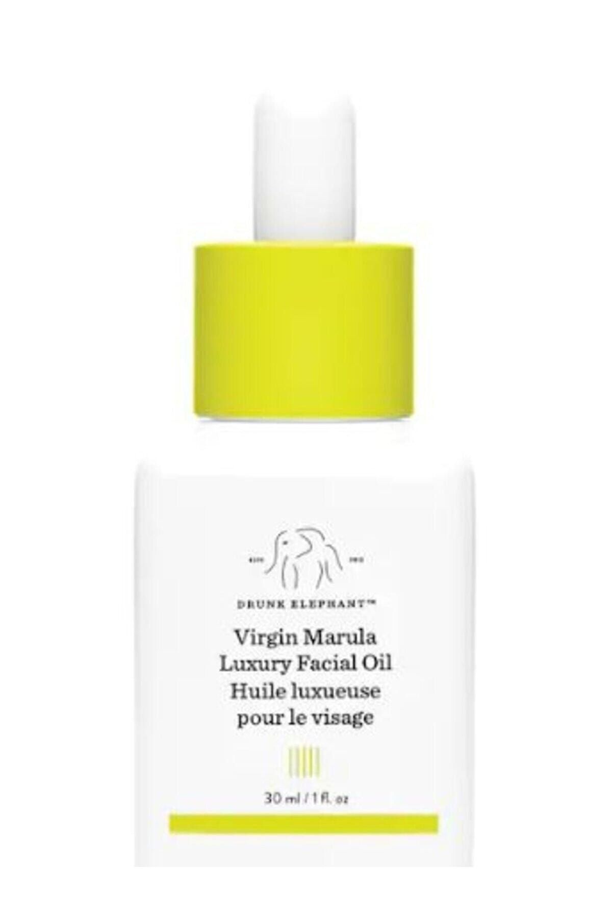 Drunk Elephant Virgin Marula Luxury Facial Oil Kırışıklık Karşıtı Saf Cilt Bakım Yağı 30ml