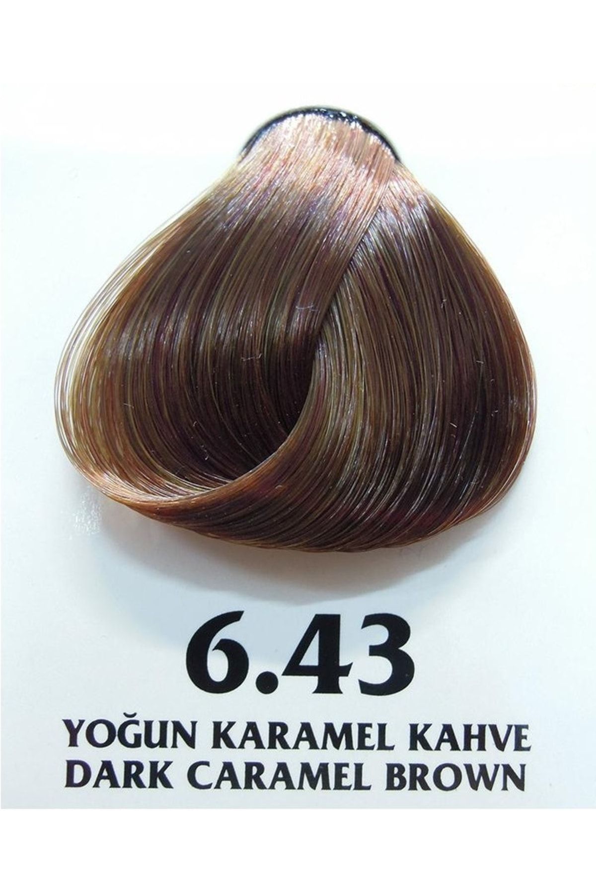Clemency Farmavita Saç Boyası Yoğun Karamel Kahve 6.43 60gr.