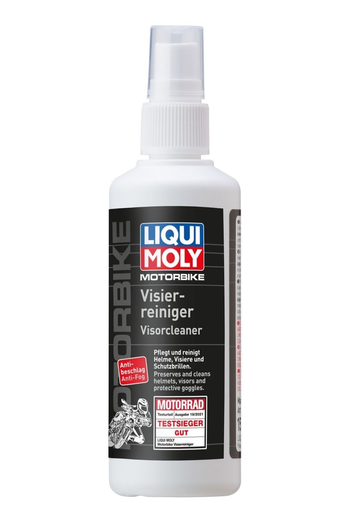 Liqui Moly Visor Cleaner / Kask Cam Su Kaydırıcı Ve Temizleyici Sprey (100ML)