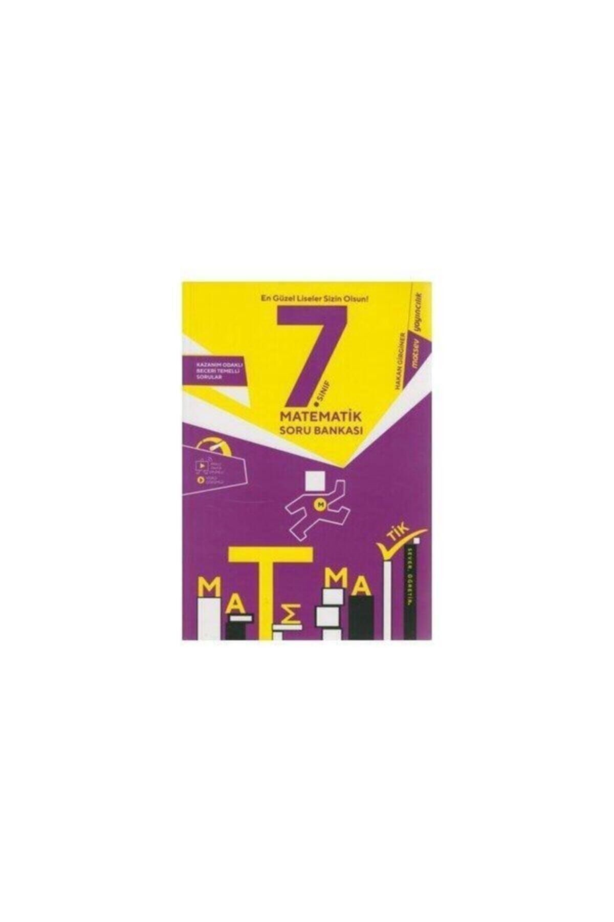 Matsev Yayınları Matsev Yayıncılık 7.sınıf Matematik Soru Bankası 2021 Basım
