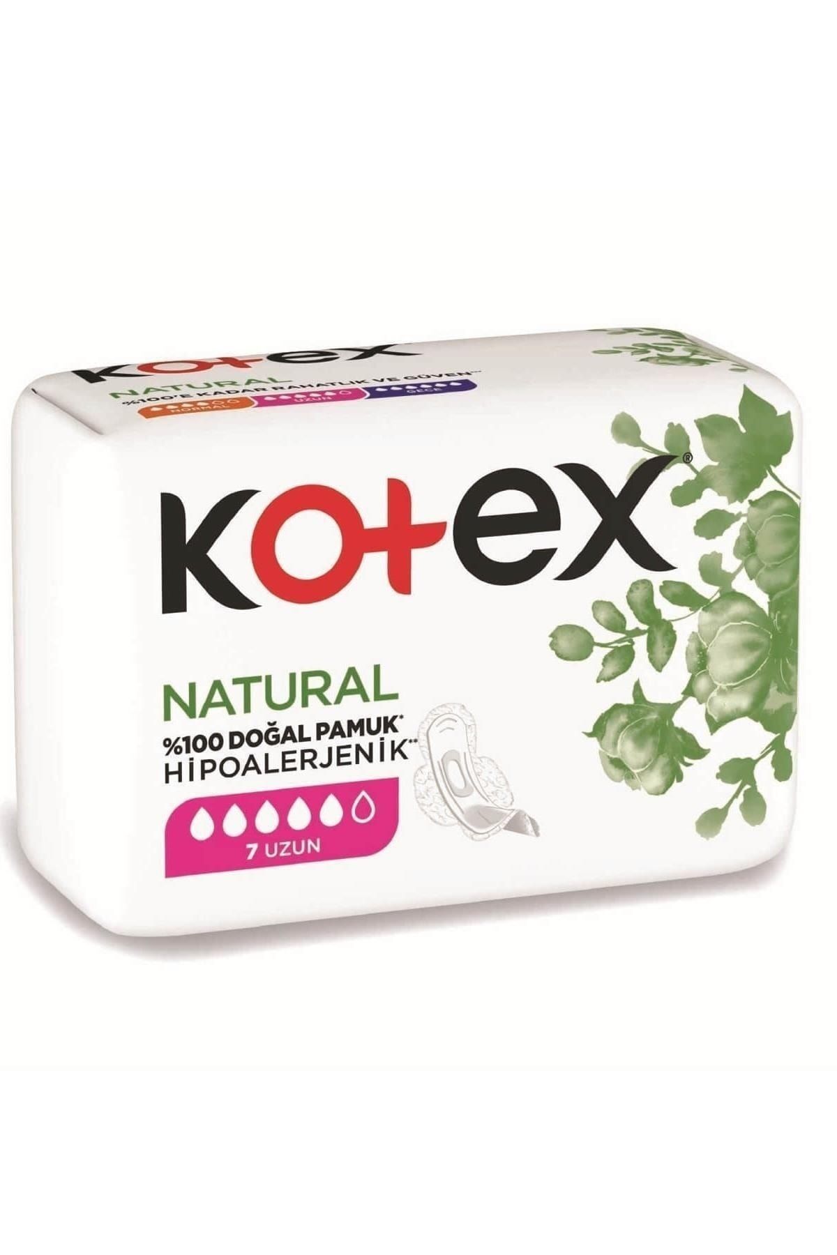Kotex Natural Uzun 7'li 24 Adet