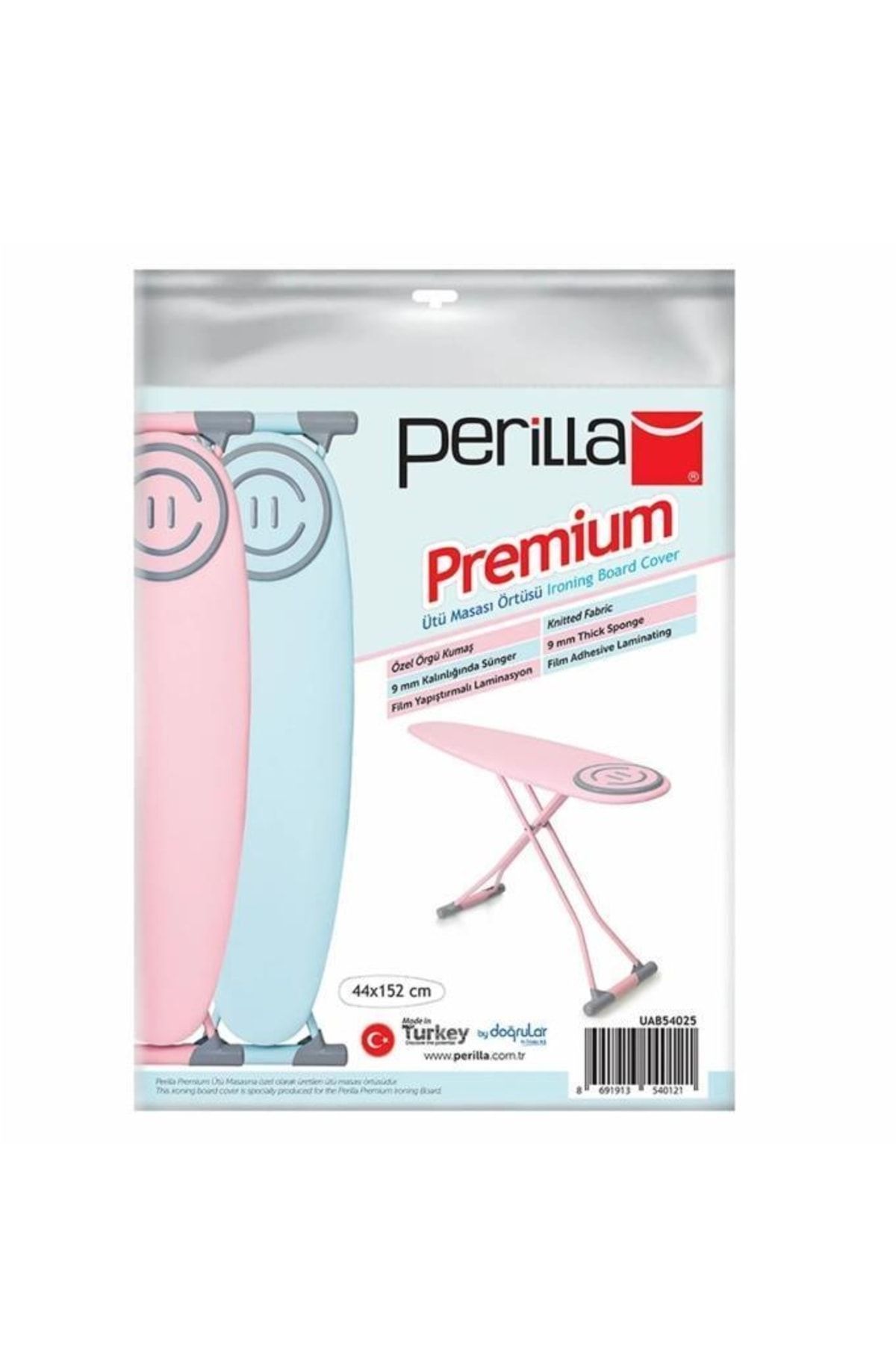 Doğrular-Perilla Perilla Premium Ütü Masası Kılıfı Pembe - Uab54025