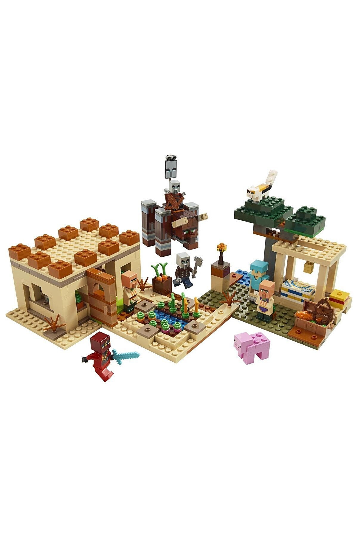 Buy LEGO Minecraft Bonderaid 21160 Online Zambia Ubuy