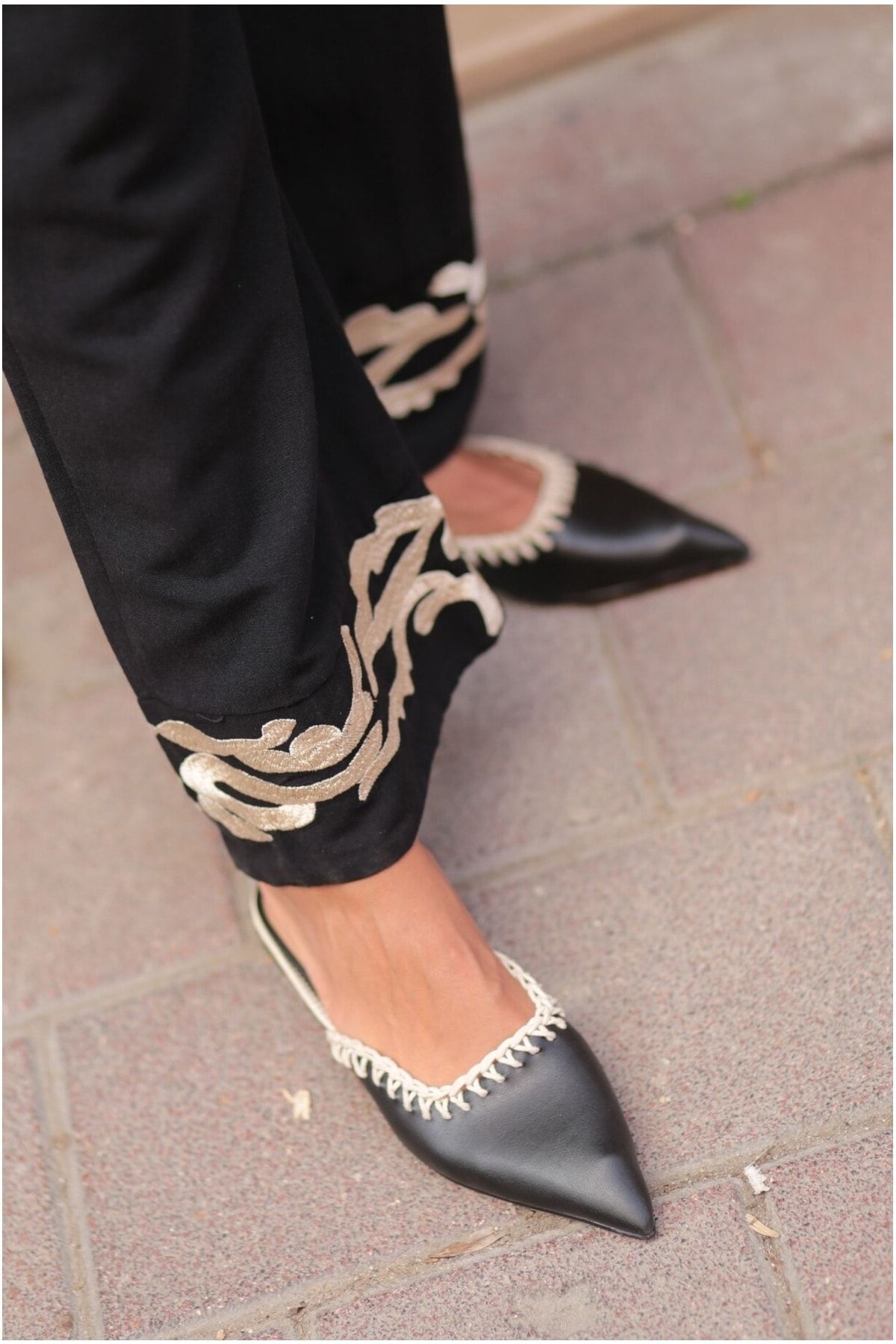 prima donna Işlemli Kadın Ayakkabıları
