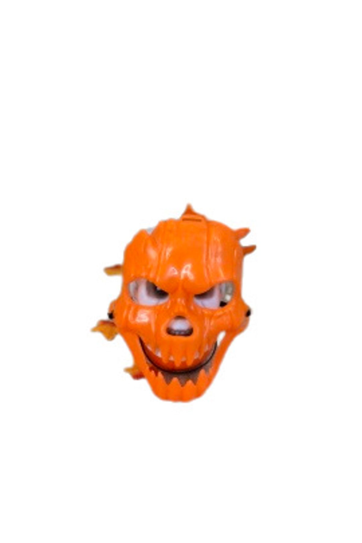EventPartyStore Cadılar Bayramı Halloween Iskelet Balkabağı Maske Turuncu 20cmx20cm