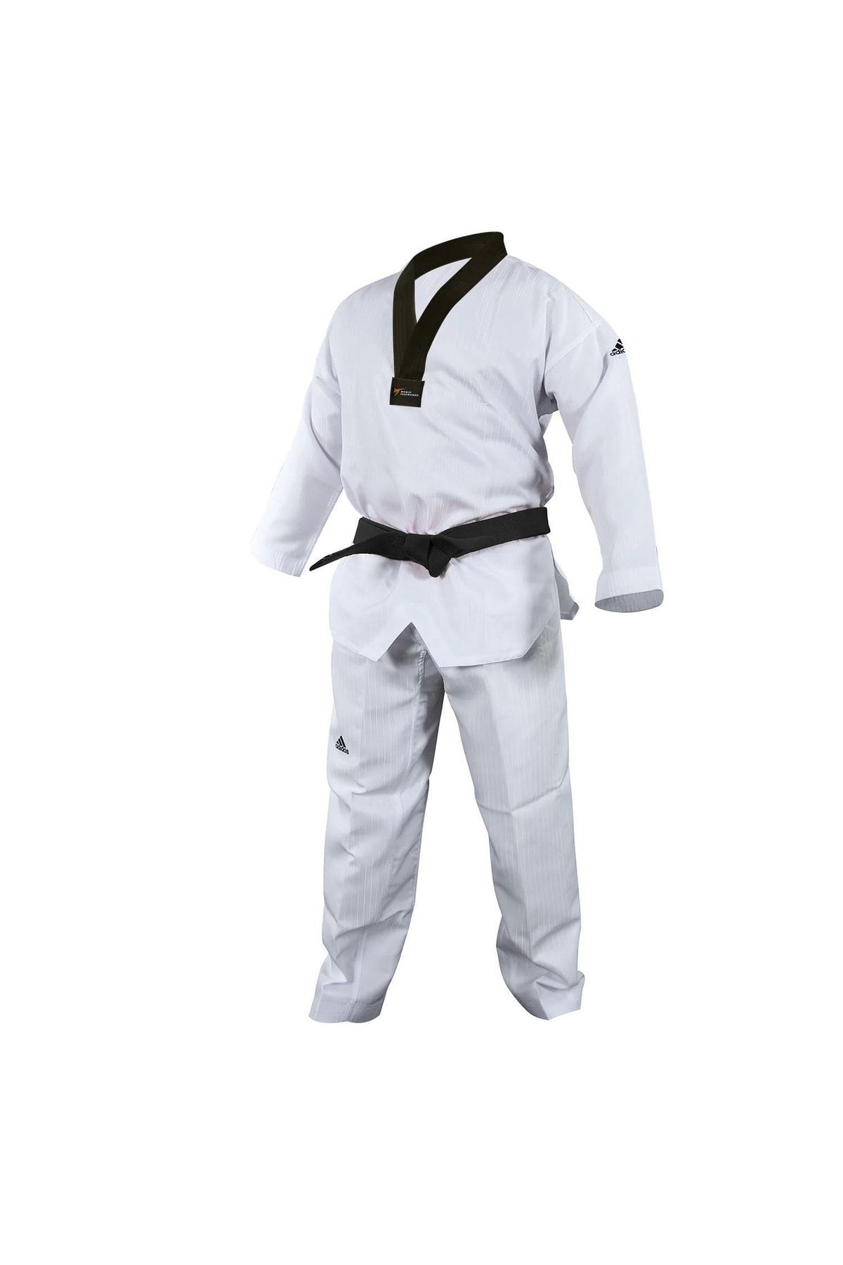 adidas Adı-start Siyah Yaka Taekwondo Müsabaka Elbisesi