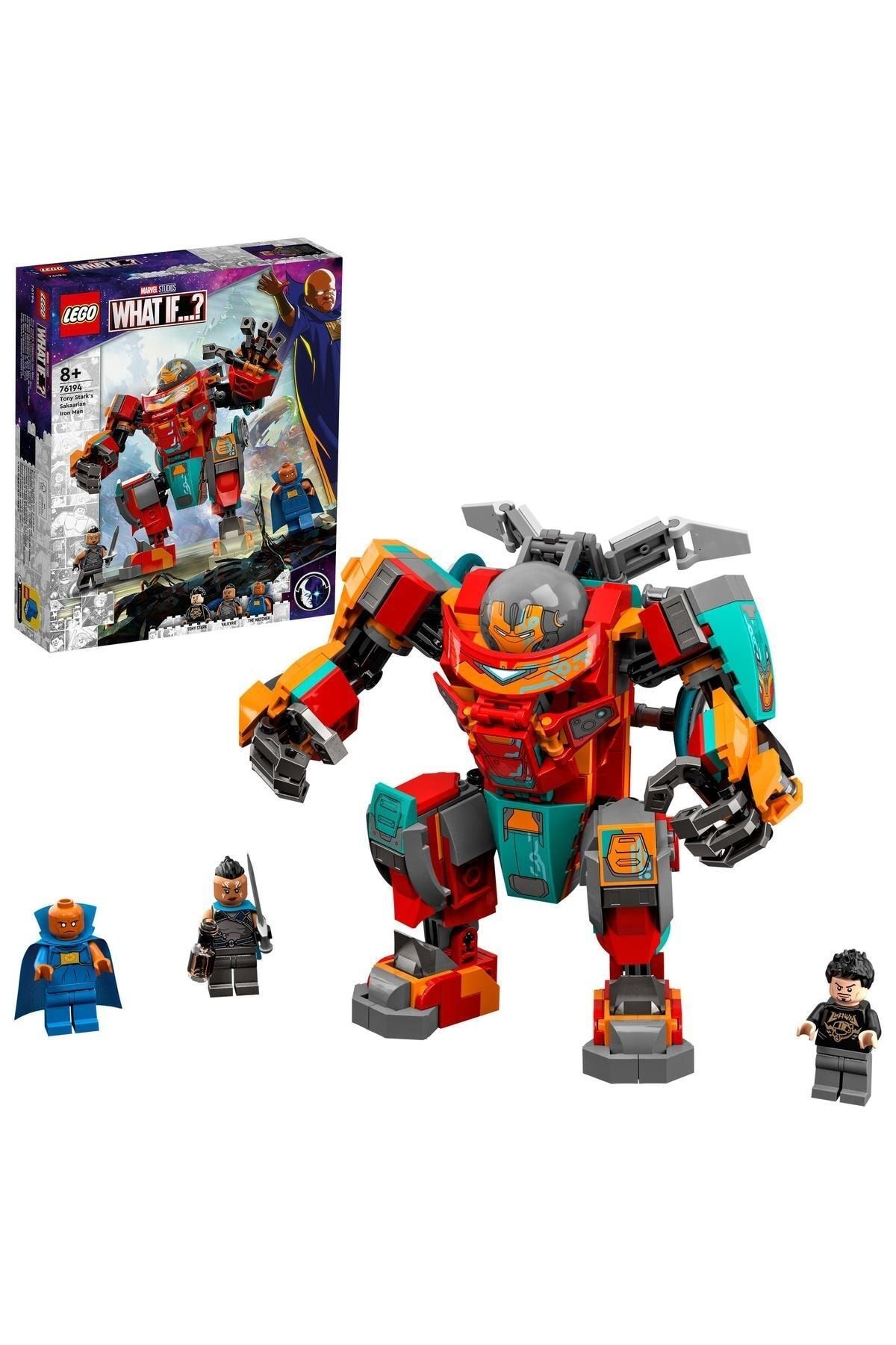 LEGO Marvel Tony Stark’ın Sakaarian Iron Man’i 76194 - Yaratıcı Oyuncak Yapım Seti (369 Parça)