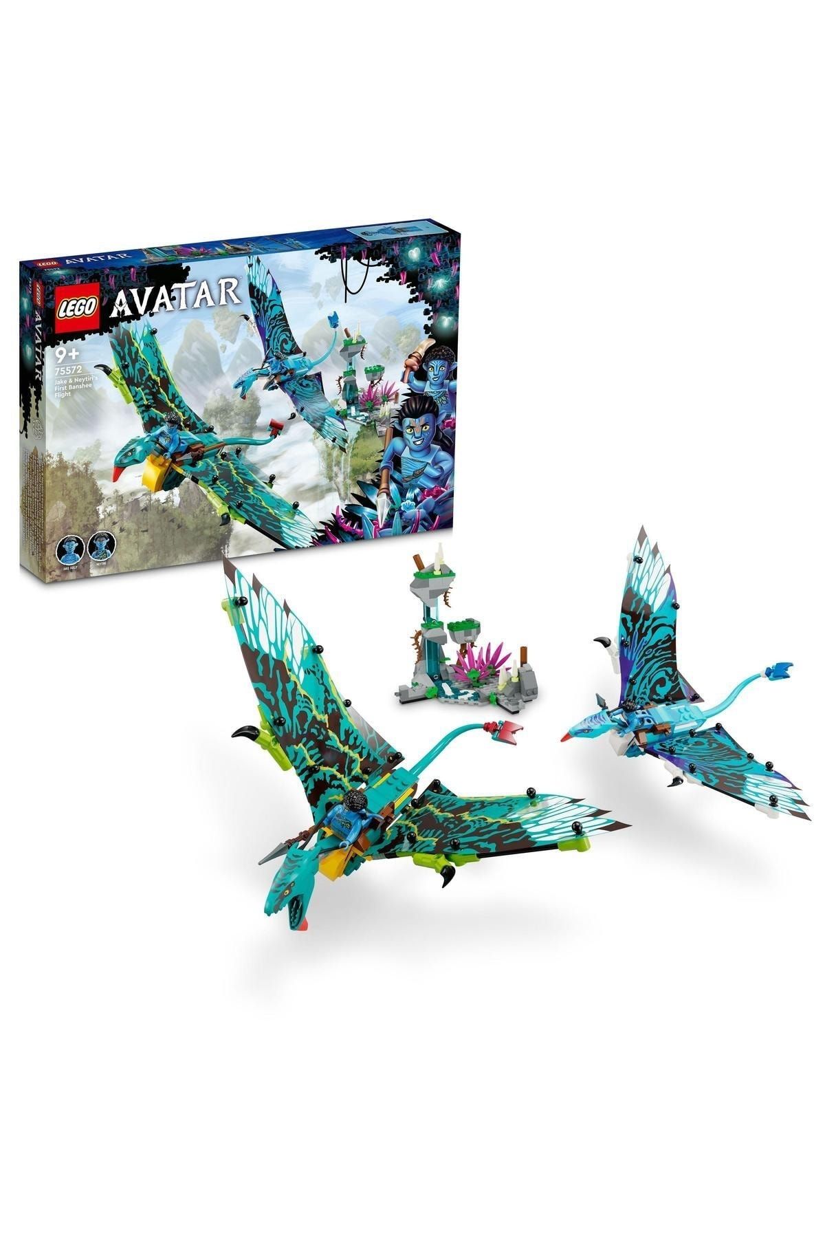 LEGO ® Avatar Jake ve Neytiri’nin İlk Banshee Uçuşu 75572 - Yaratıcı Oyuncak Yapım Seti (572 Parça)