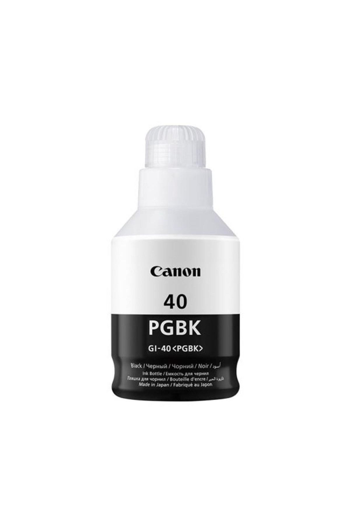 Canon Gı-40 (pgbk) Siyah 170ml Orjinal Mürekkep (g5040-g6040-g7040-gm2040-gm4040)