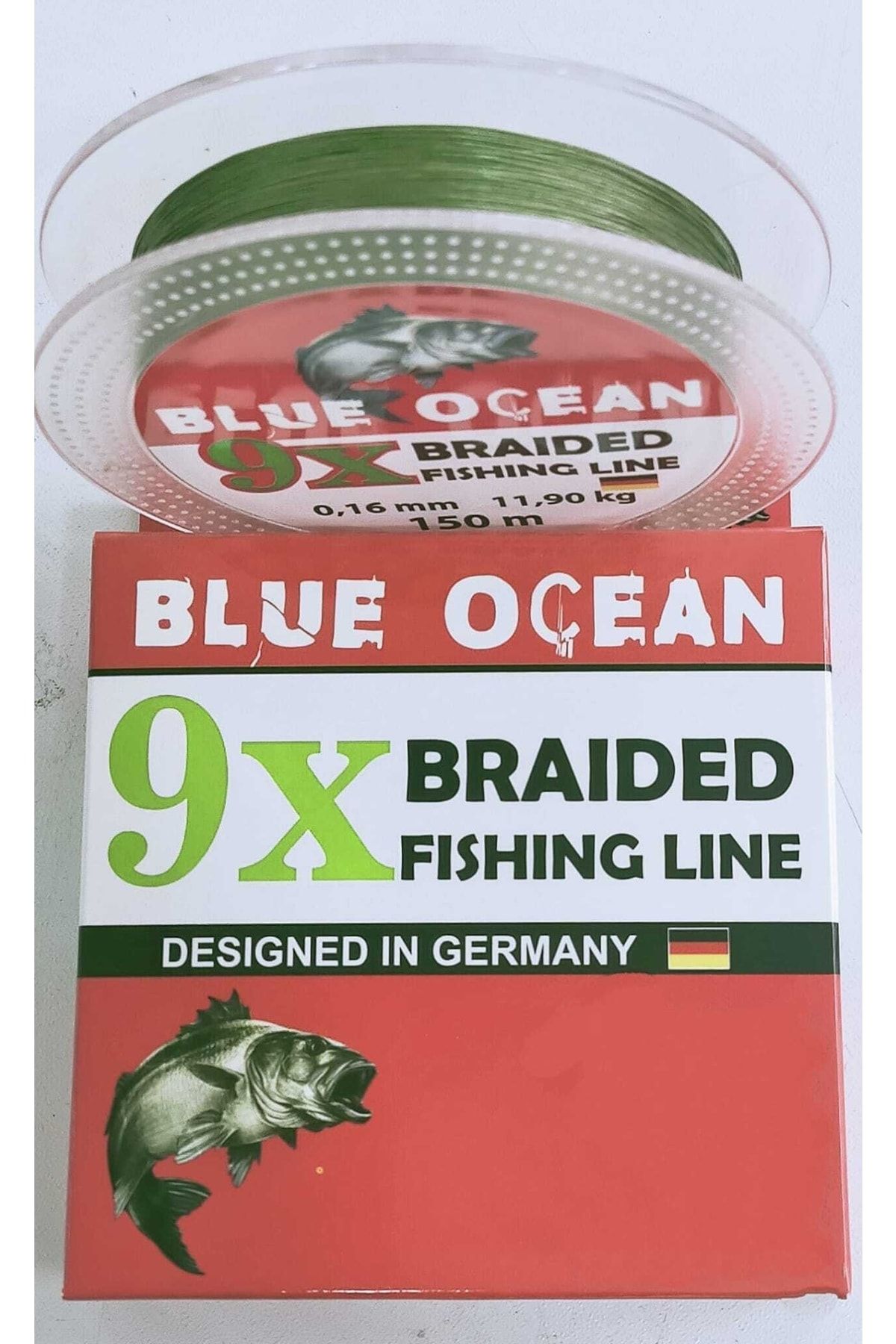 Blue Ocean 9x Ip Misina 250 Metre Yeşil