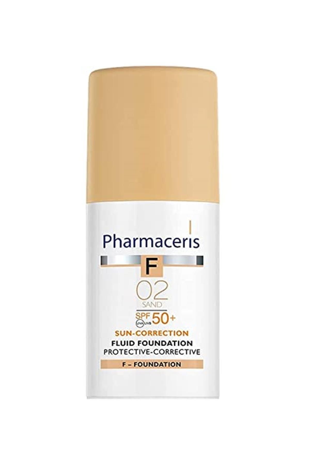 Pharmaceris S-5 Protective-corrective Fluid Foundation Kapatıcı Fondöten Spf50+ (02 Sand) (yüksek K