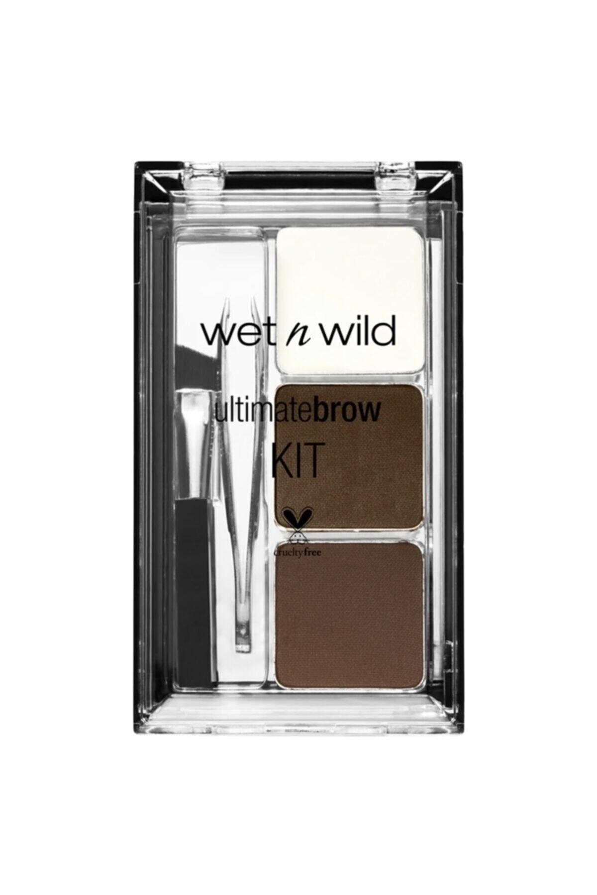 WET N WİLD Ultimate Brow Kit Kaş Far Kiti - Soft Brown