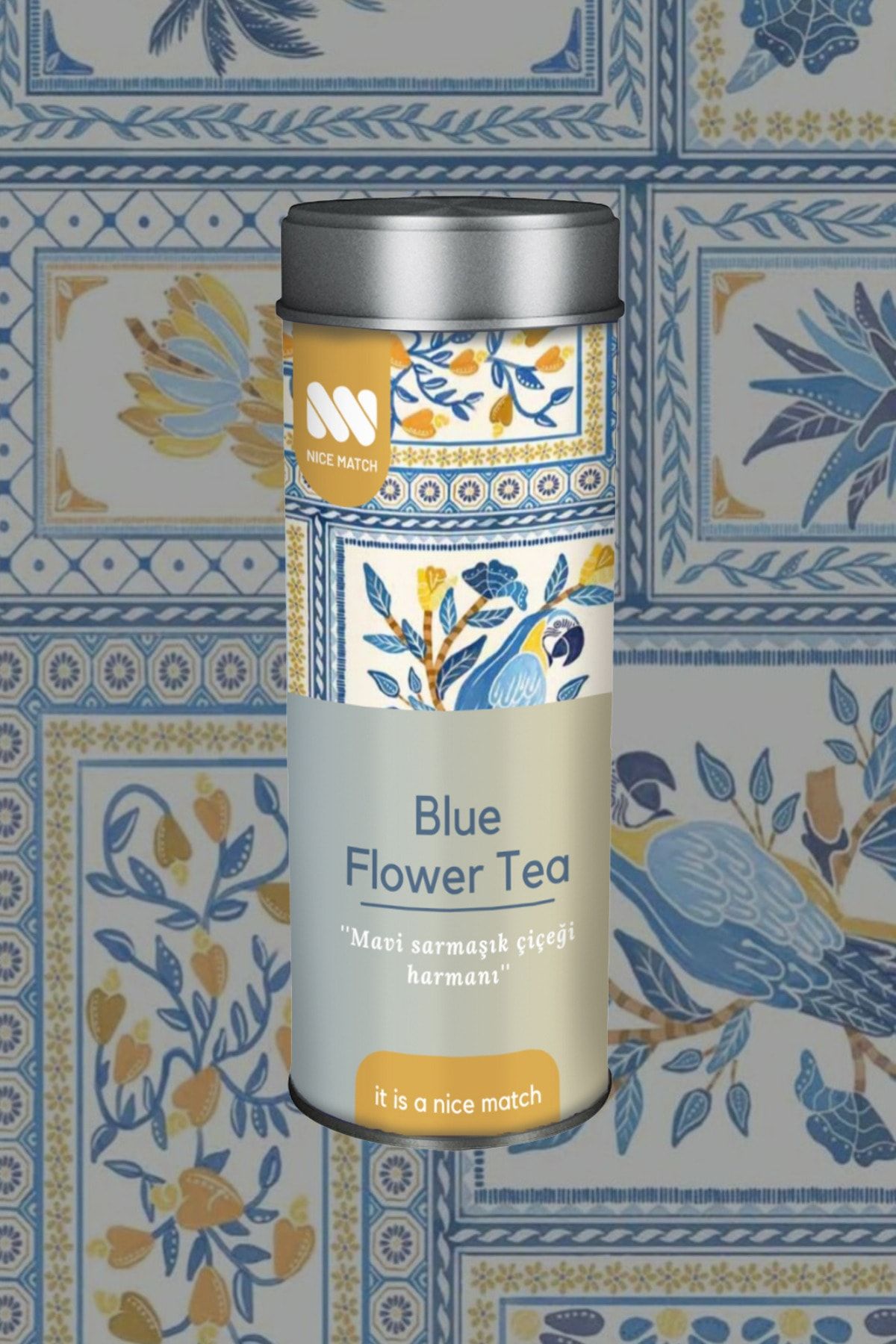 Nice Match Blue Flower Tea - Mavi Sarmaşık Çiçeği Harmanı Çayı 50 gr
