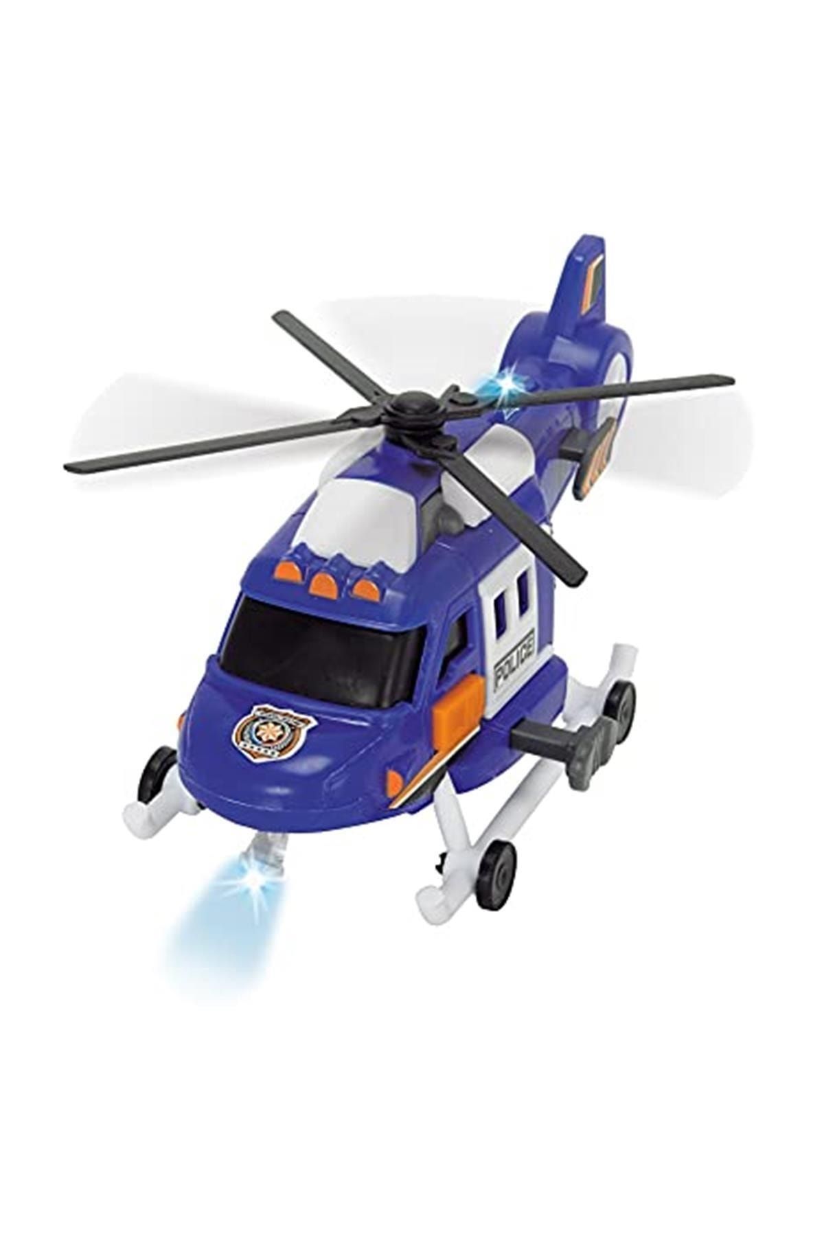 Dickie Toys Oyuncak Helikopter Arabası, 18 Cm, Sesli/ışıklı, 203302016