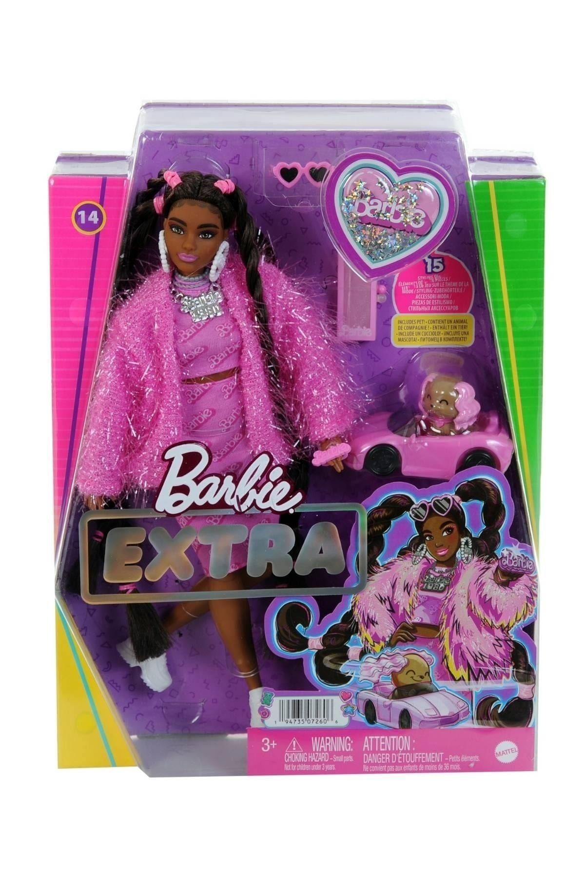 Barbie Extra Nostaljik Kıyafetli Bebek Hhn06