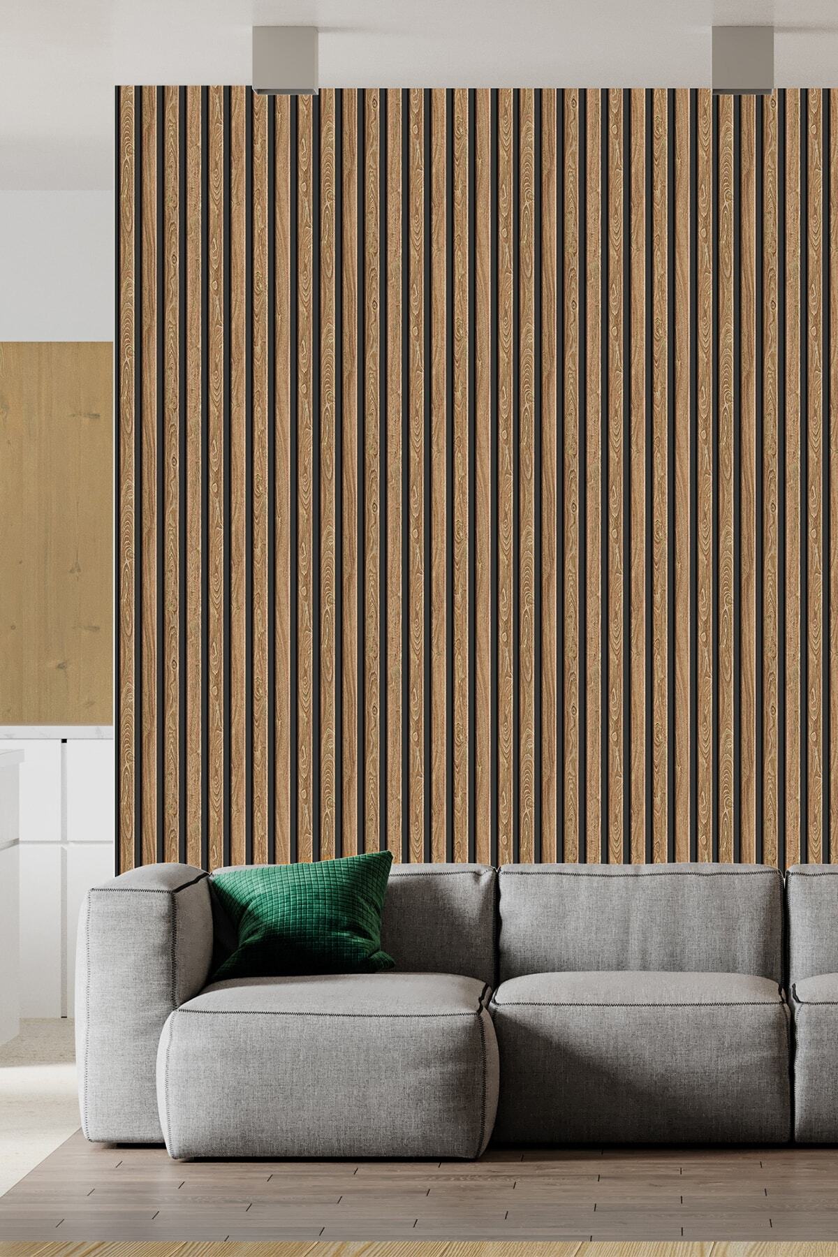 İnci Concept 7610 Lambiri Panel Ahşap Duvar Çıtası Desenli Duvar Kağıdı İnci Concept 7610 Lambiri Panel Ahşap Duvar Çıtası Desenli Duvar Kağıdı