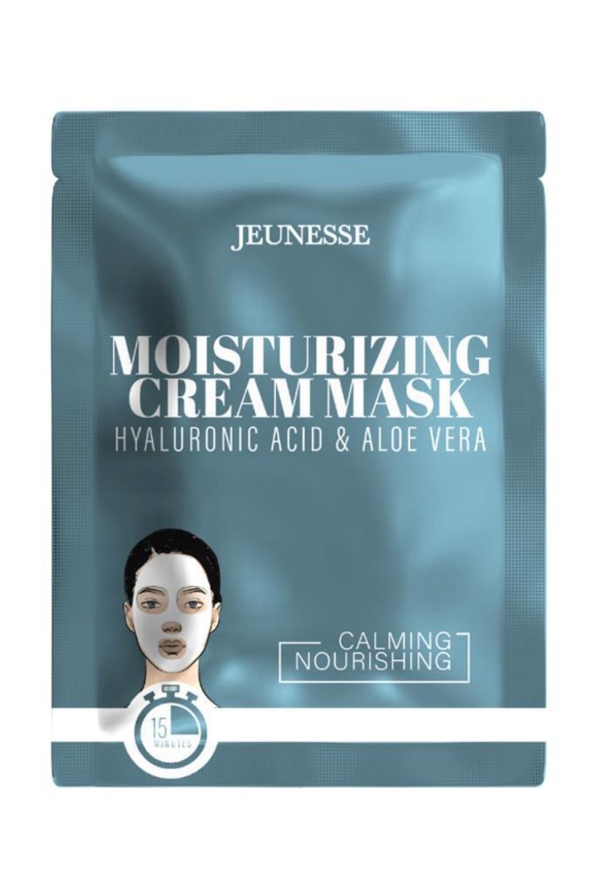 Jeunesse Moisturizing Cream Mask Hyaluronic Acid&aloe Vera 15 gr Yüz Maskesi