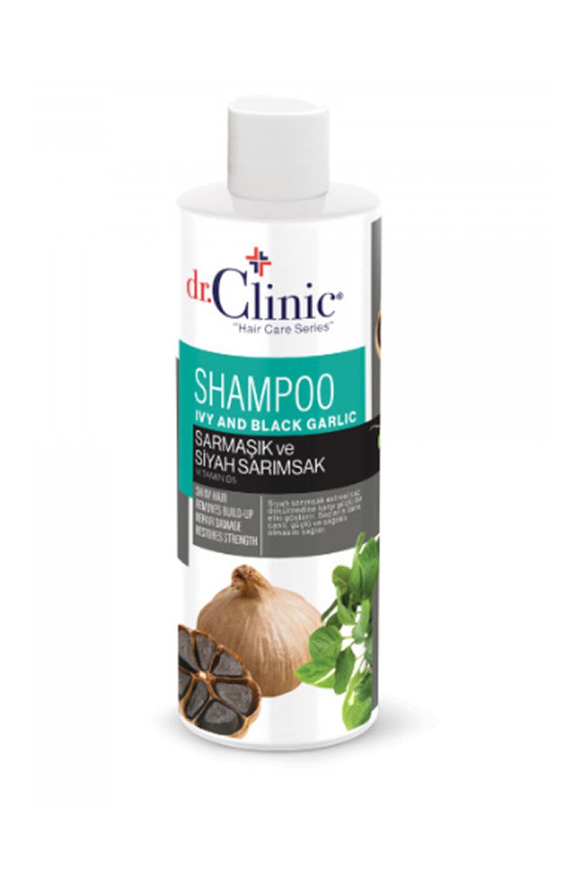 Dr. Clinic Siyah Sarımsaklı Şampuan 400 ml