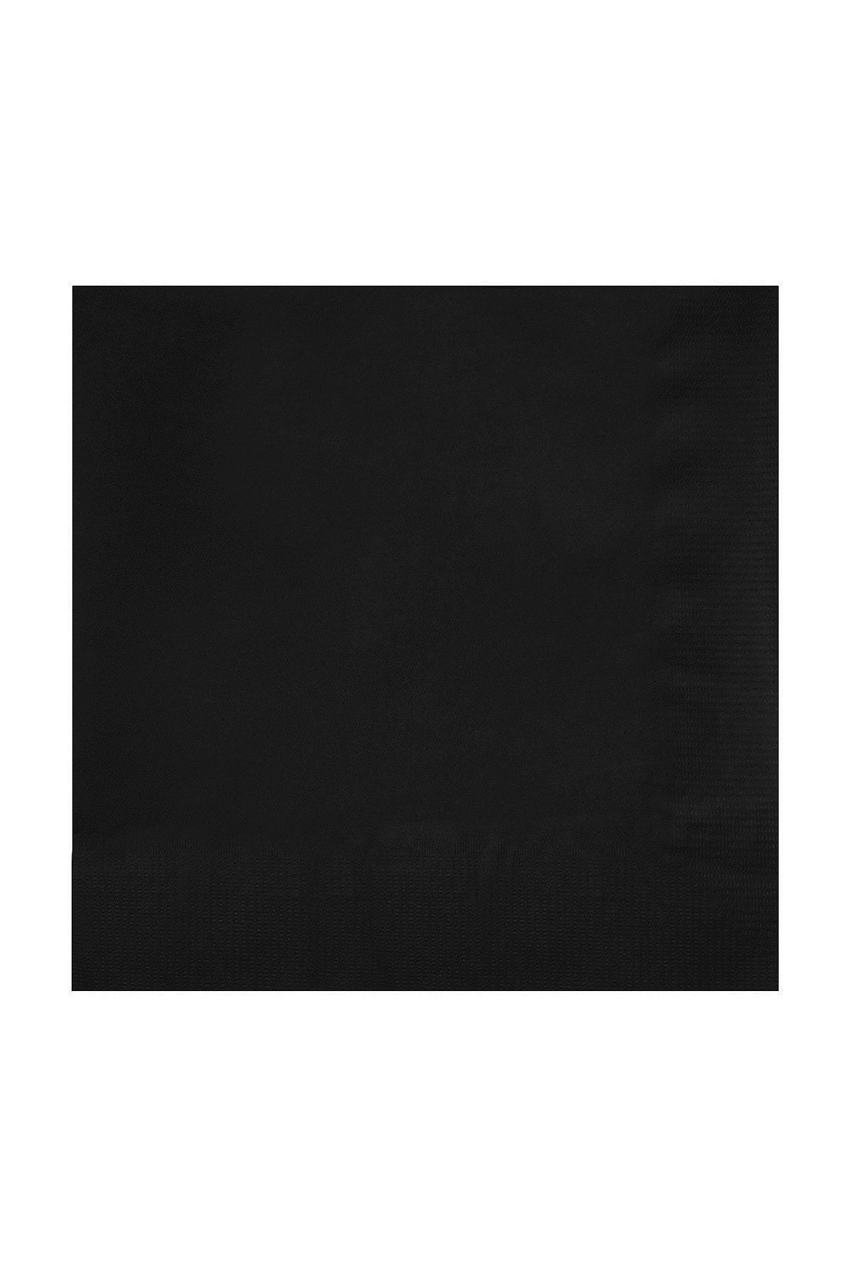 Story 33x33 cm 2 Katlı 20'li Desenli Siyah Renkli Peçete Sr-3348