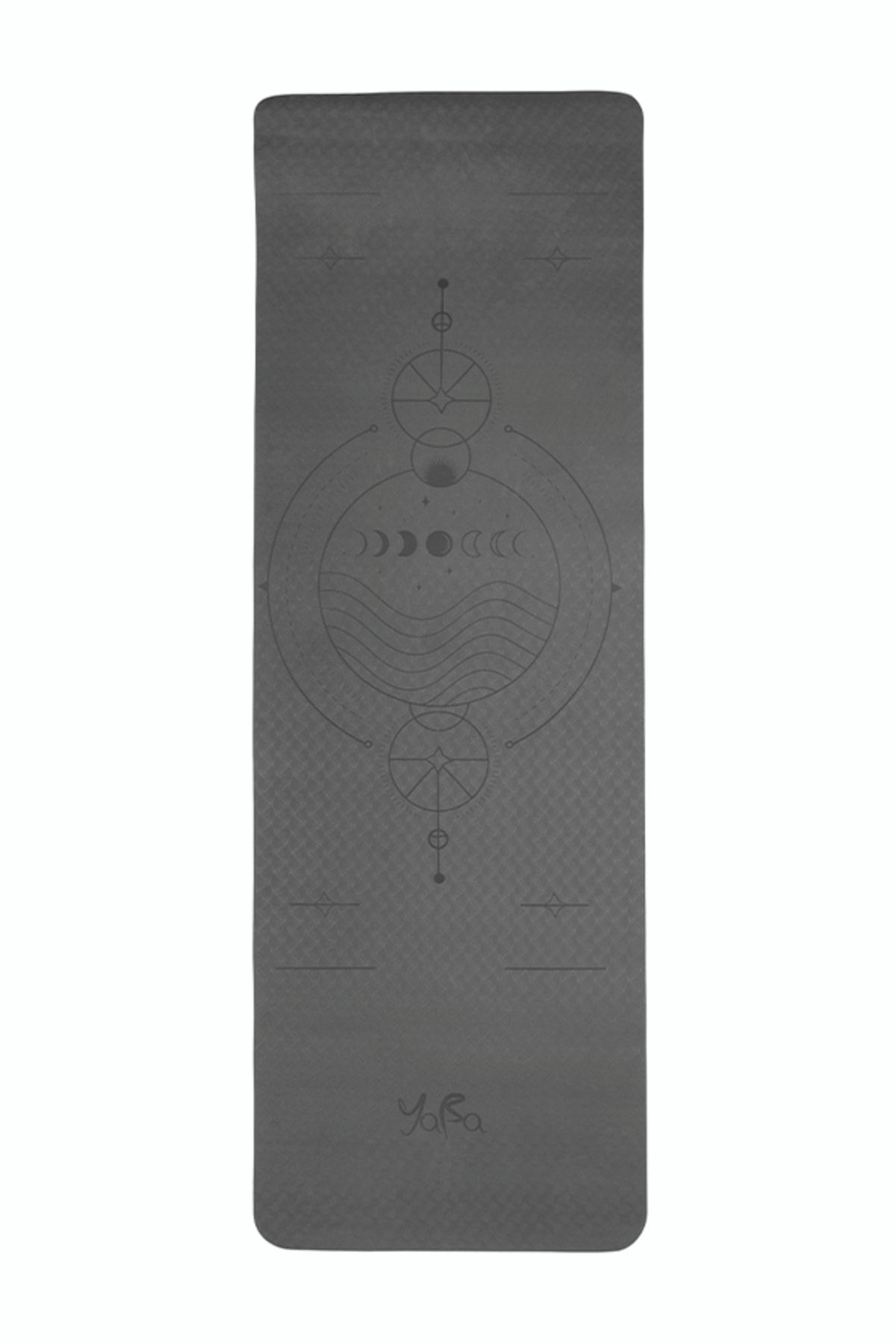 YABA Tpe Yoga Matı 6mm Pilates Matı Ay Haritası 183*61*0.6cm