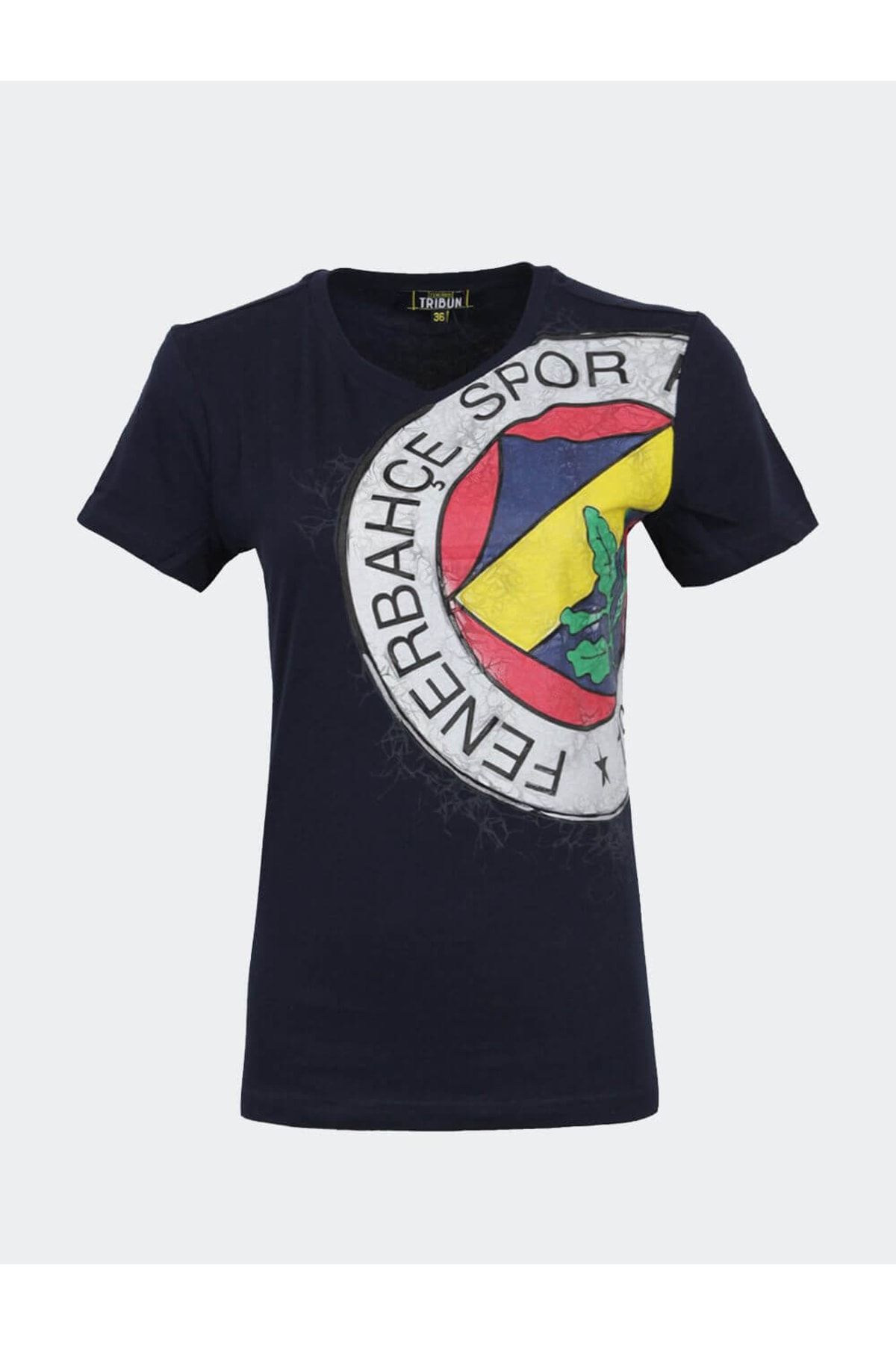 Fenerbahçe Kadın Trıbun Yarım Logo T-Shırt