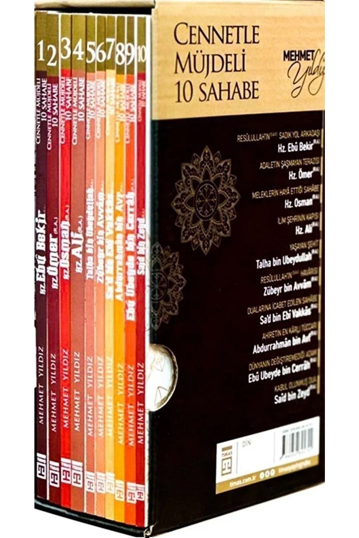 Timaş Yayınları Timaş Yayınları Cennetle Müjdeli 10 Sahabe Set (10 Kitap) - 1
